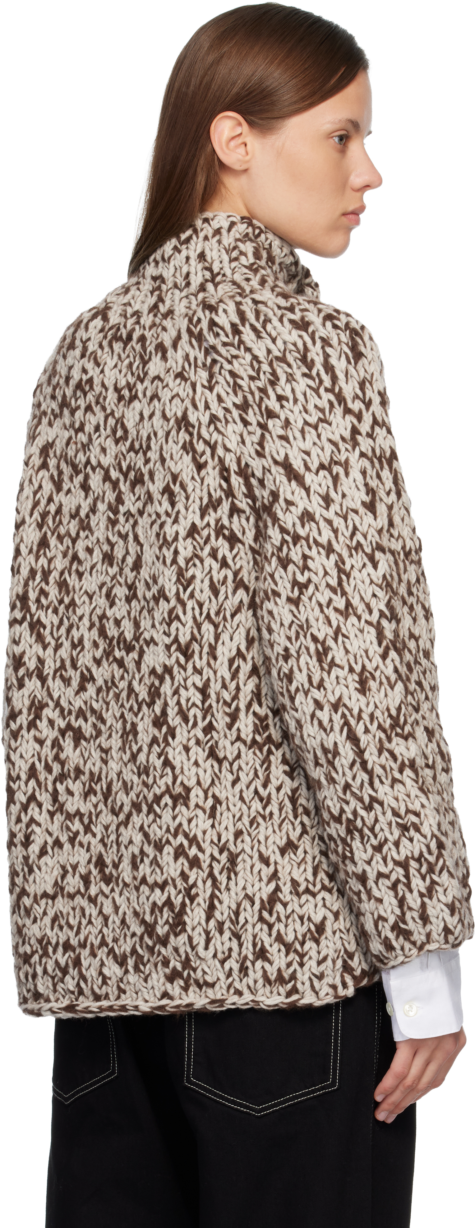 Casey Casey Patch-pocket Button Cardigan In Multi