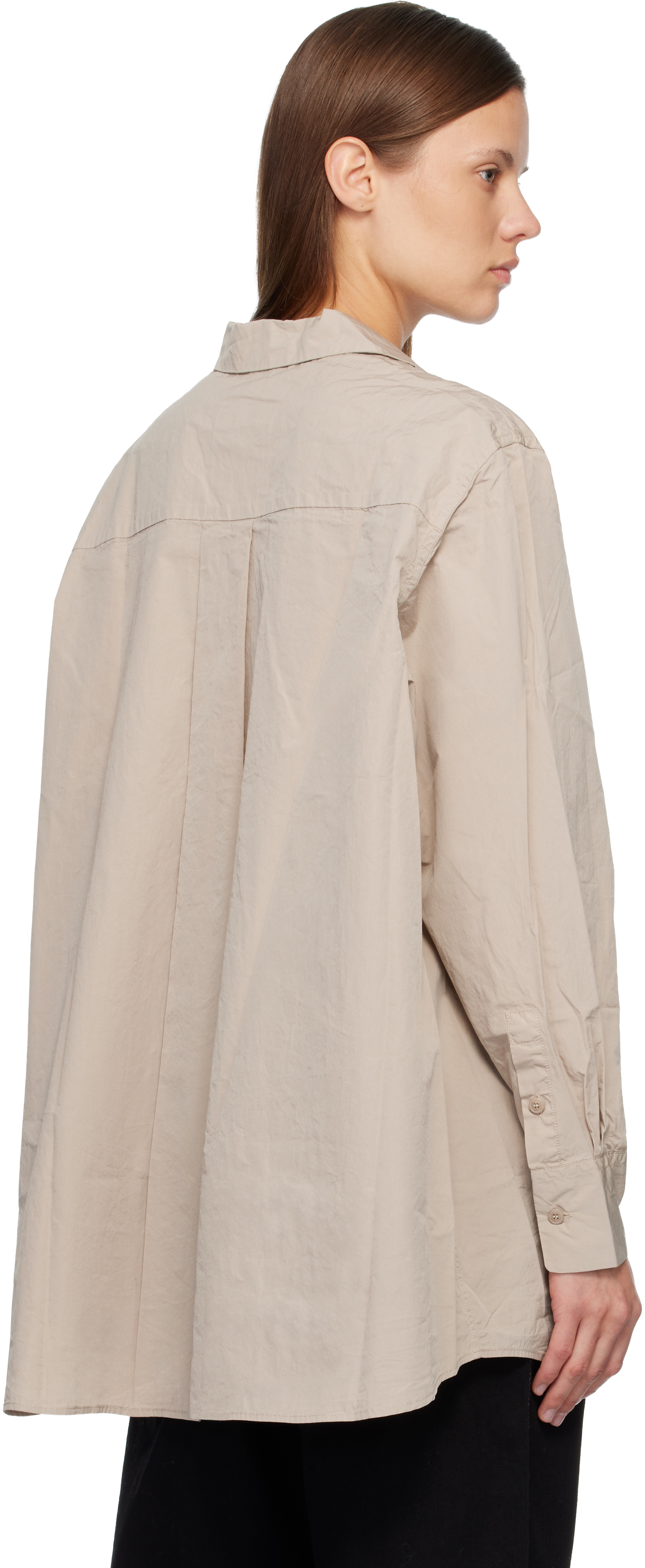 Casey Casey Beige Pi Shirt In Brown