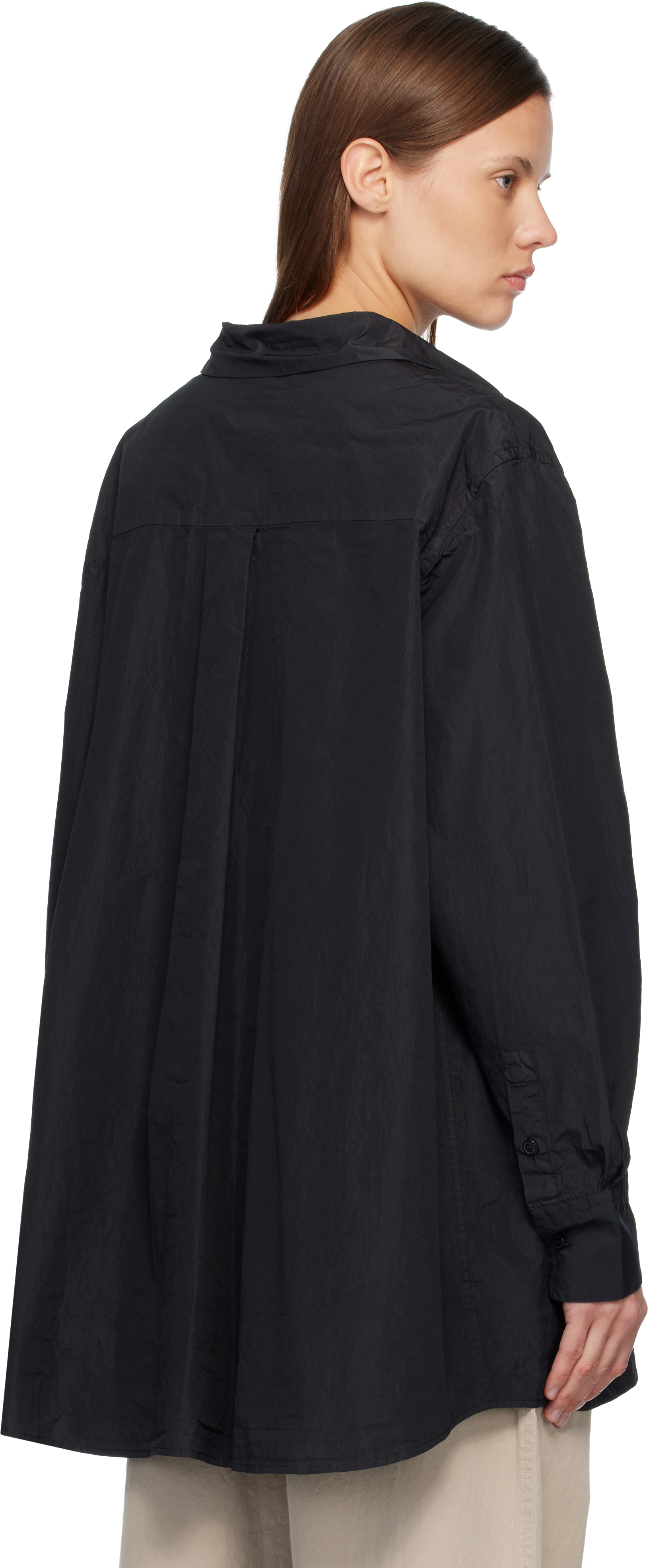 Casey Casey Black Pi Shirt In Black