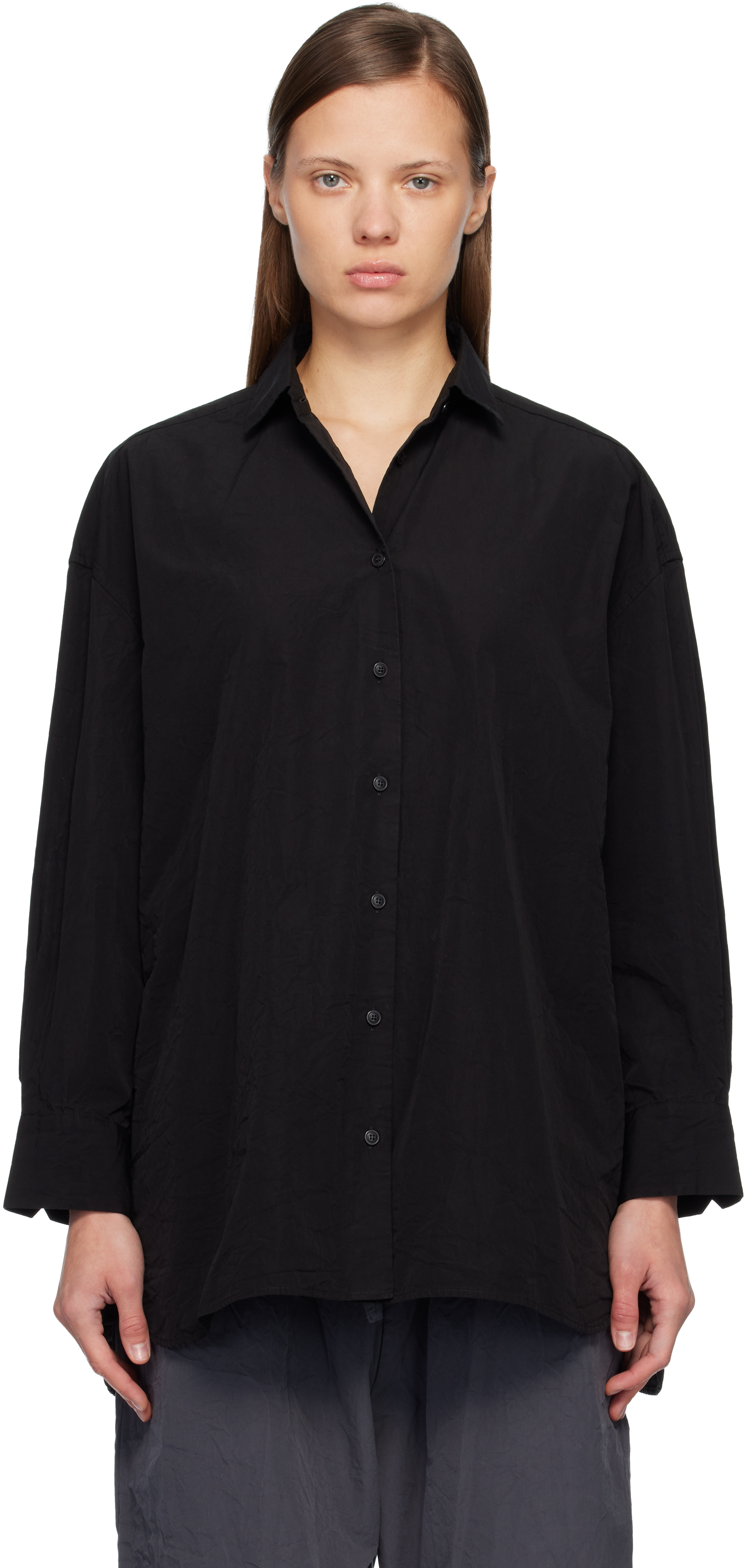 Casey Casey Black Hamnet Shirt In Black