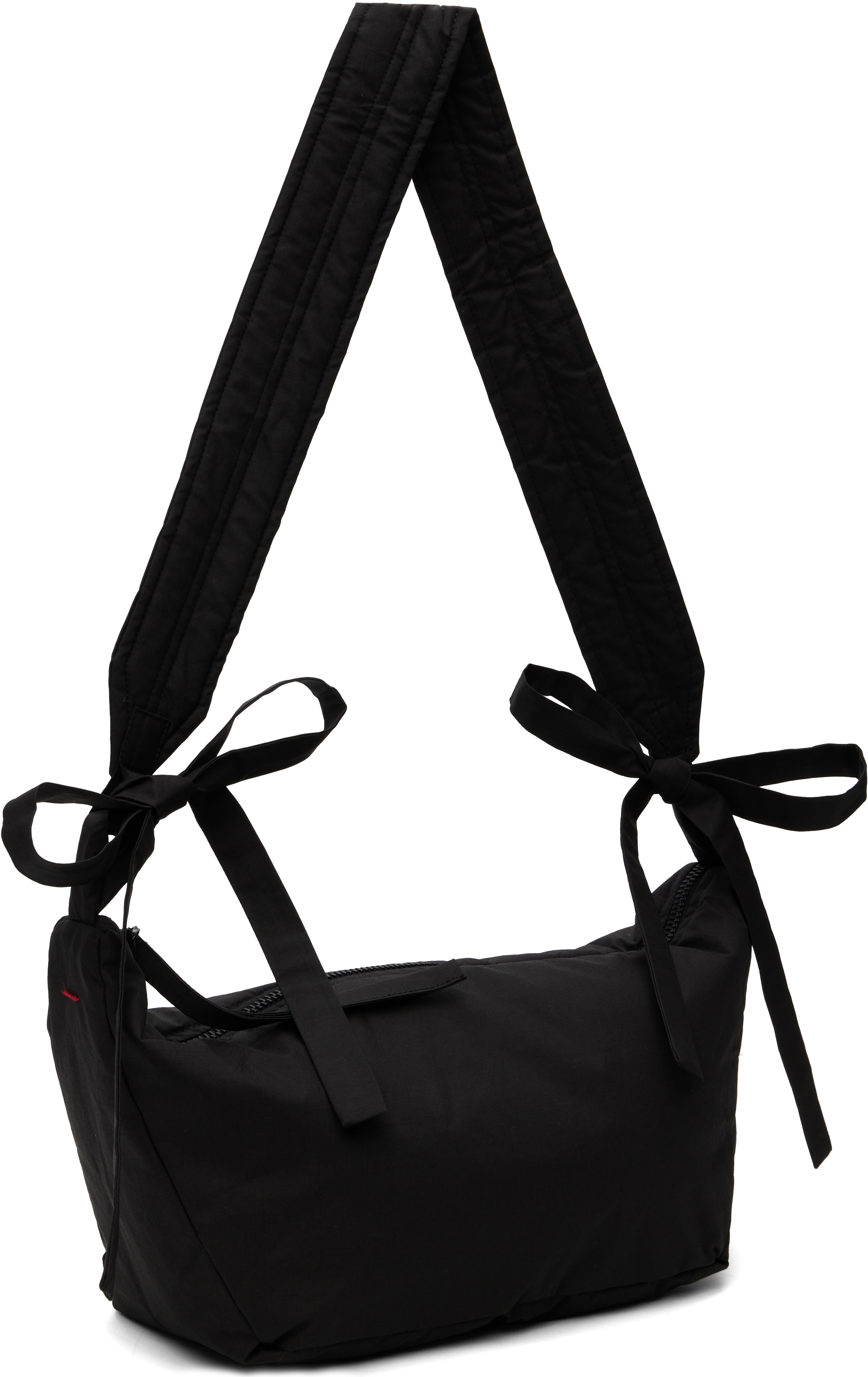 Casey Casey Black Banana Bag In Brown