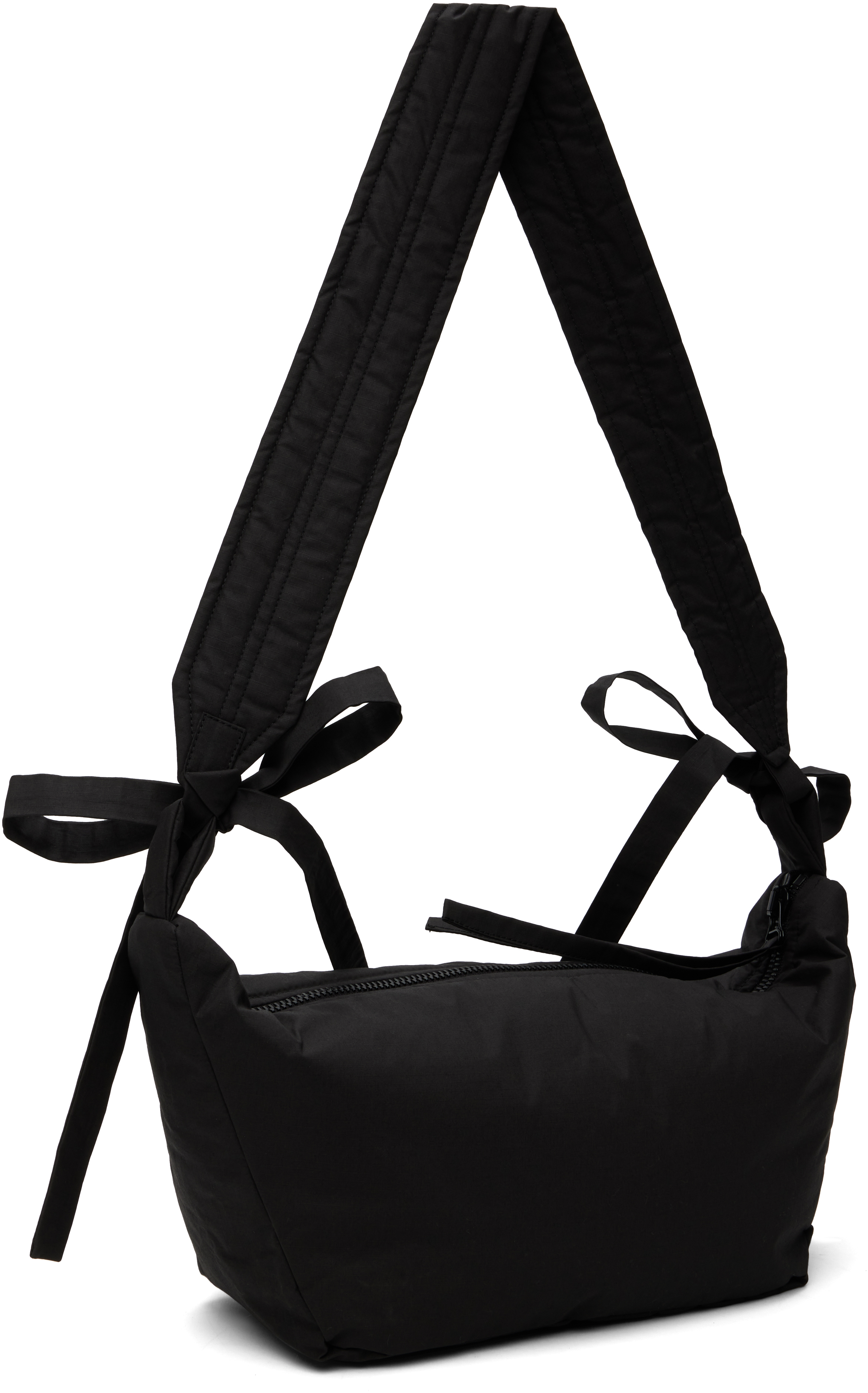 Casey Casey Black Banana Bag In Brown