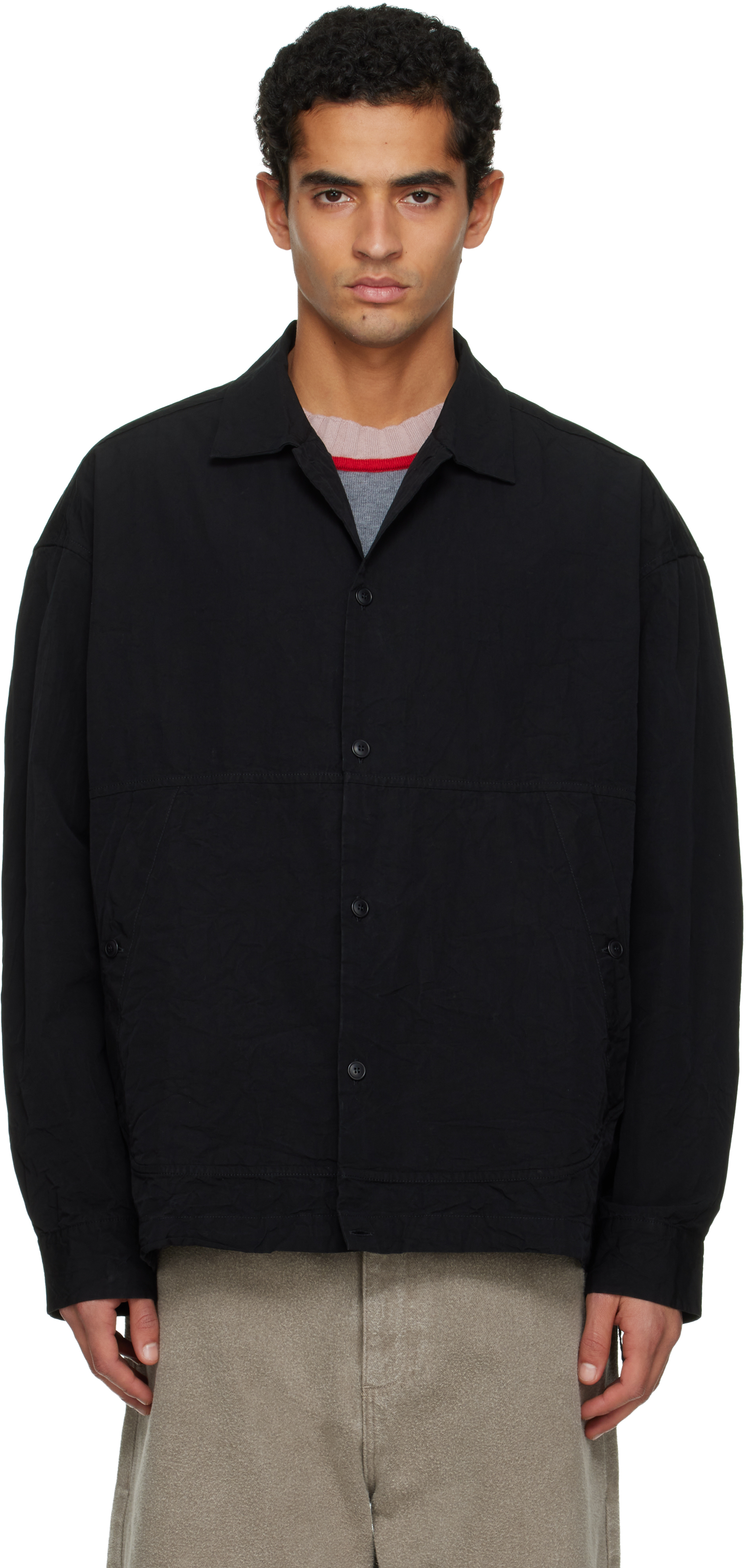 Casey Casey Black Mika Overshirt