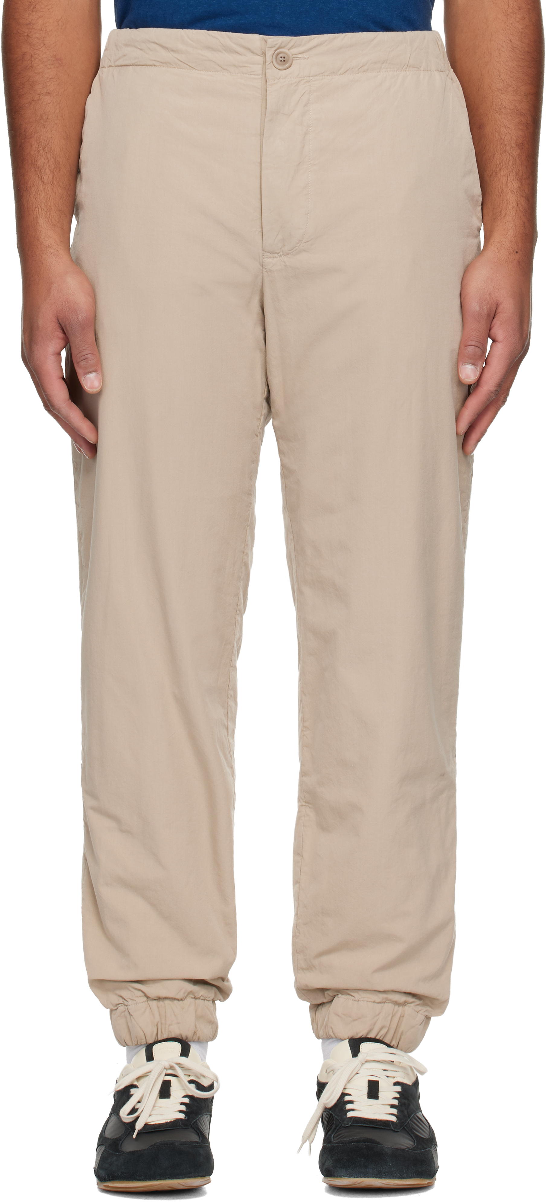 Casey Casey Beige Isa Trousers In Neutral