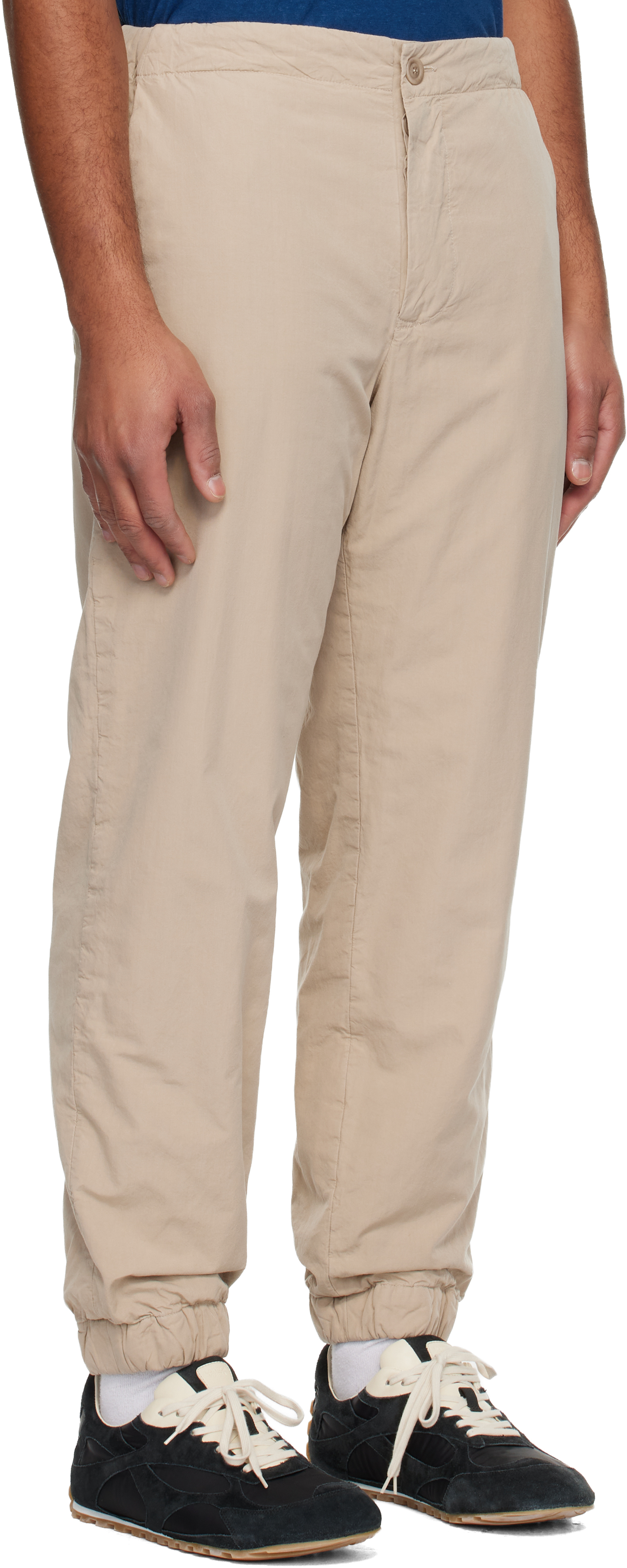Casey Casey Beige Isa Trousers In Neutral