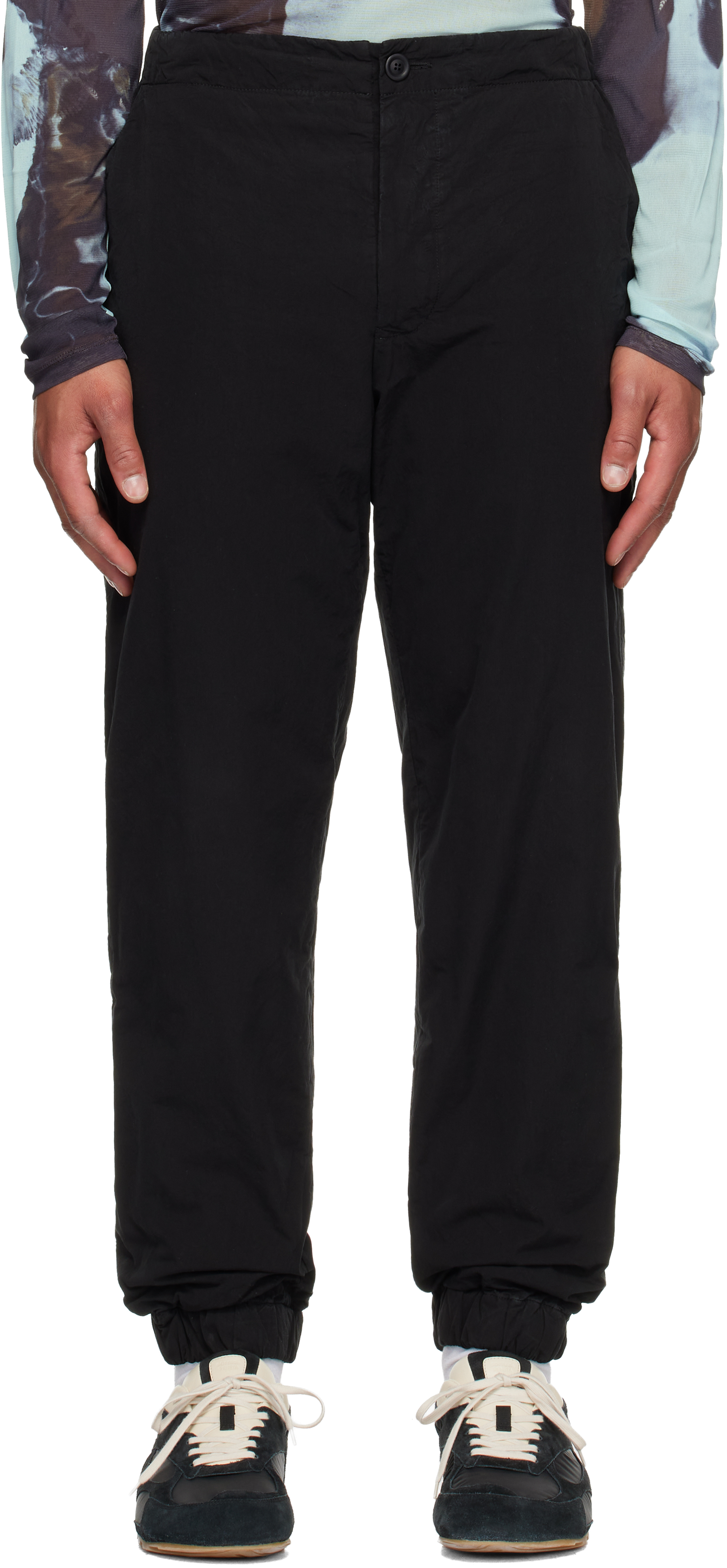 Casey Casey Black Isa Trousers In Black