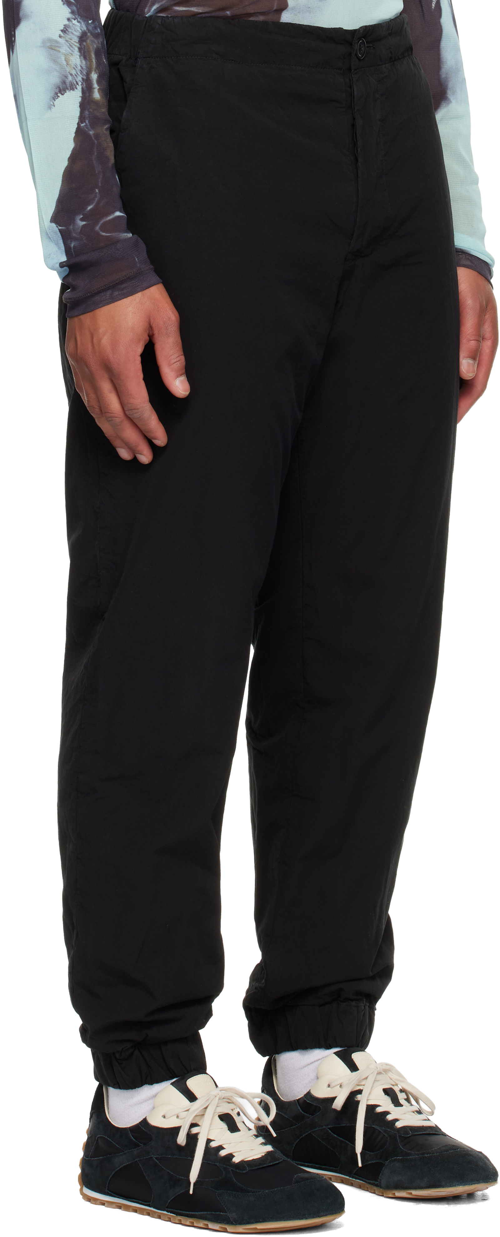 Casey Casey Black Isa Trousers In Black