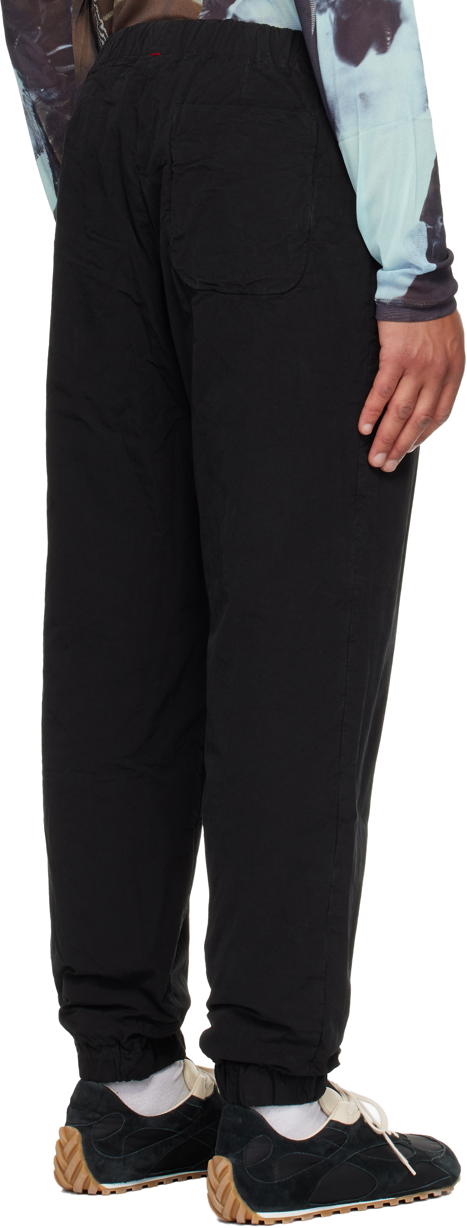 Casey Casey Black Isa Trousers In Black