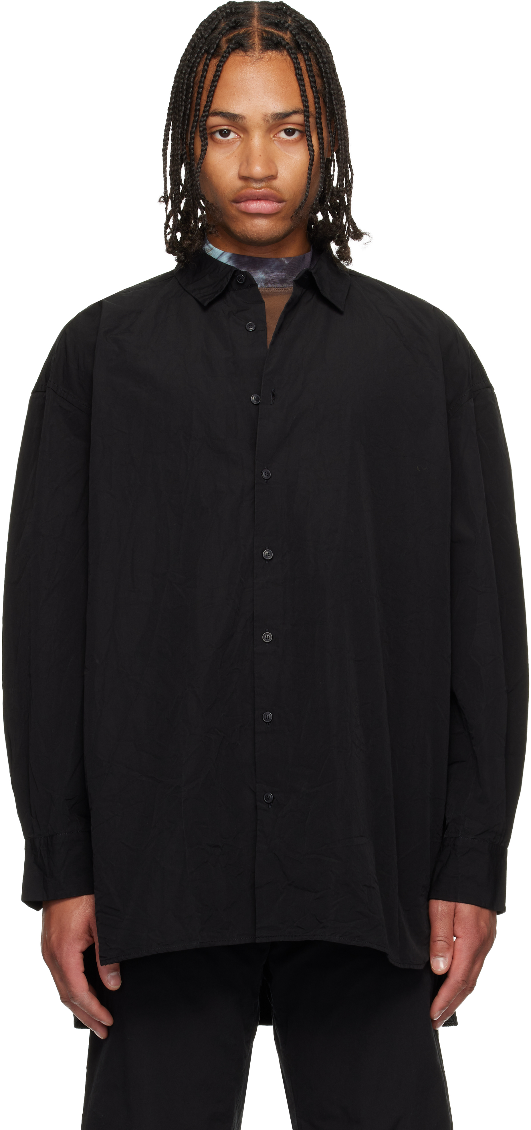 Casey Casey Black Hamnet Shirt In Black