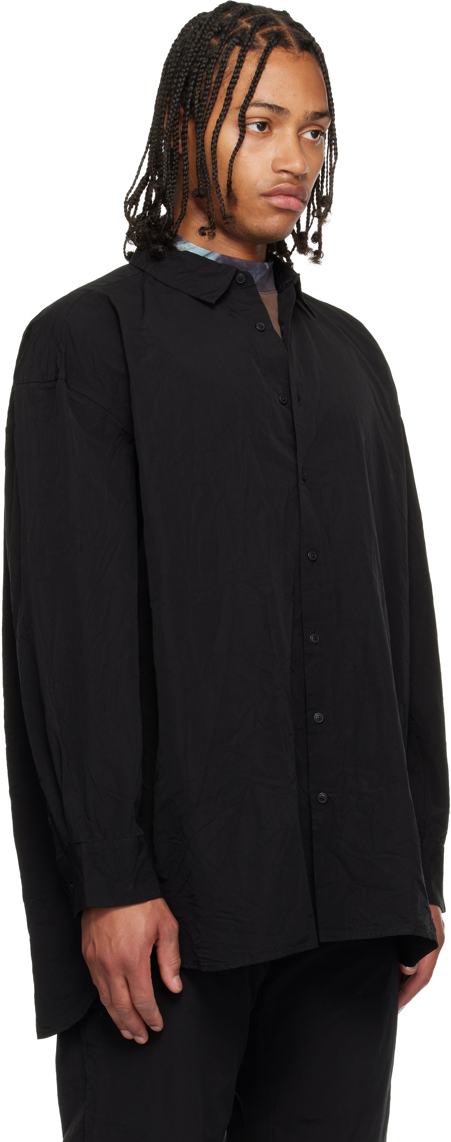 Casey Casey Black Hamnet Shirt In Black