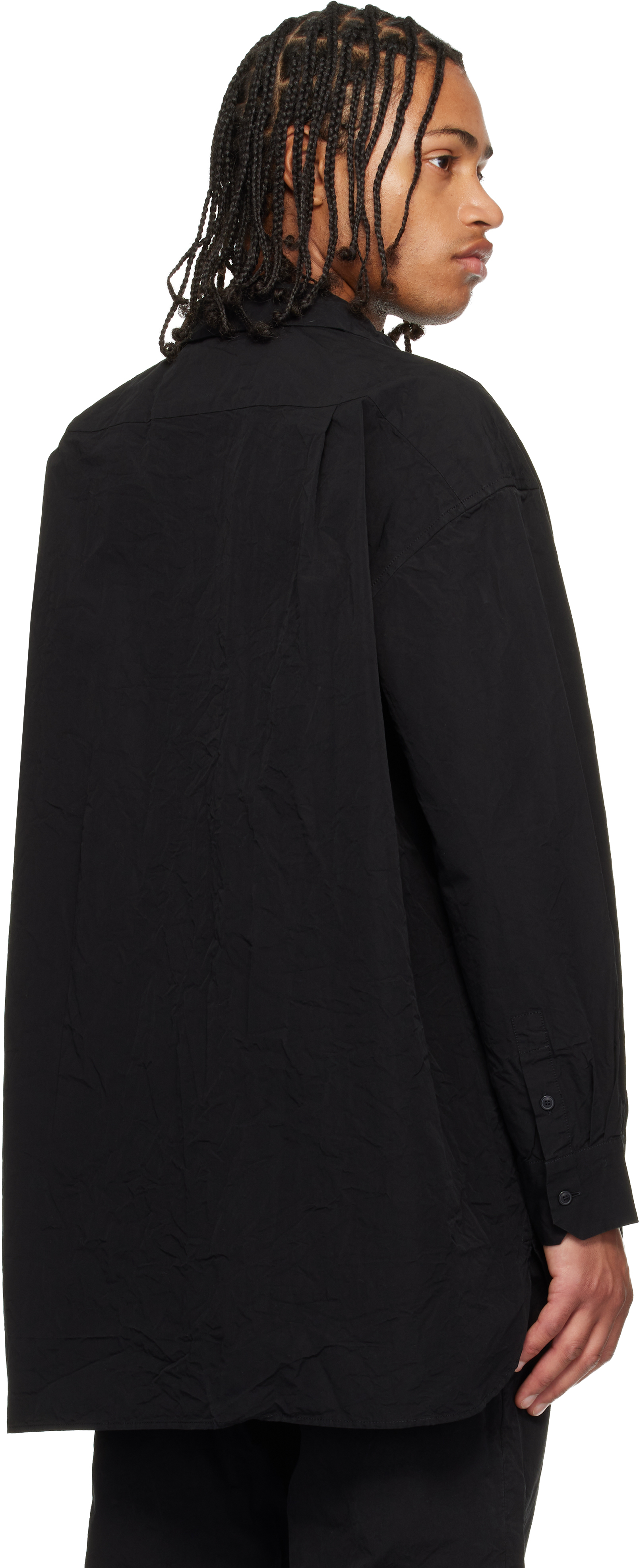 Casey Casey Black Hamnet Shirt In Black