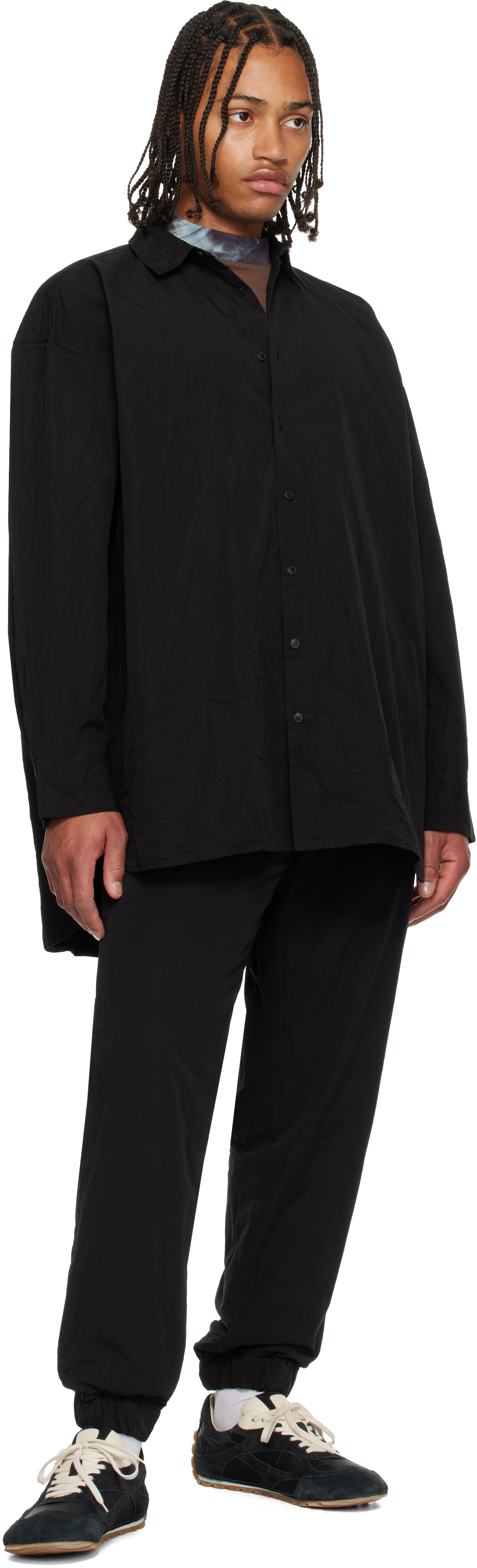 Casey Casey Black Hamnet Shirt In Black