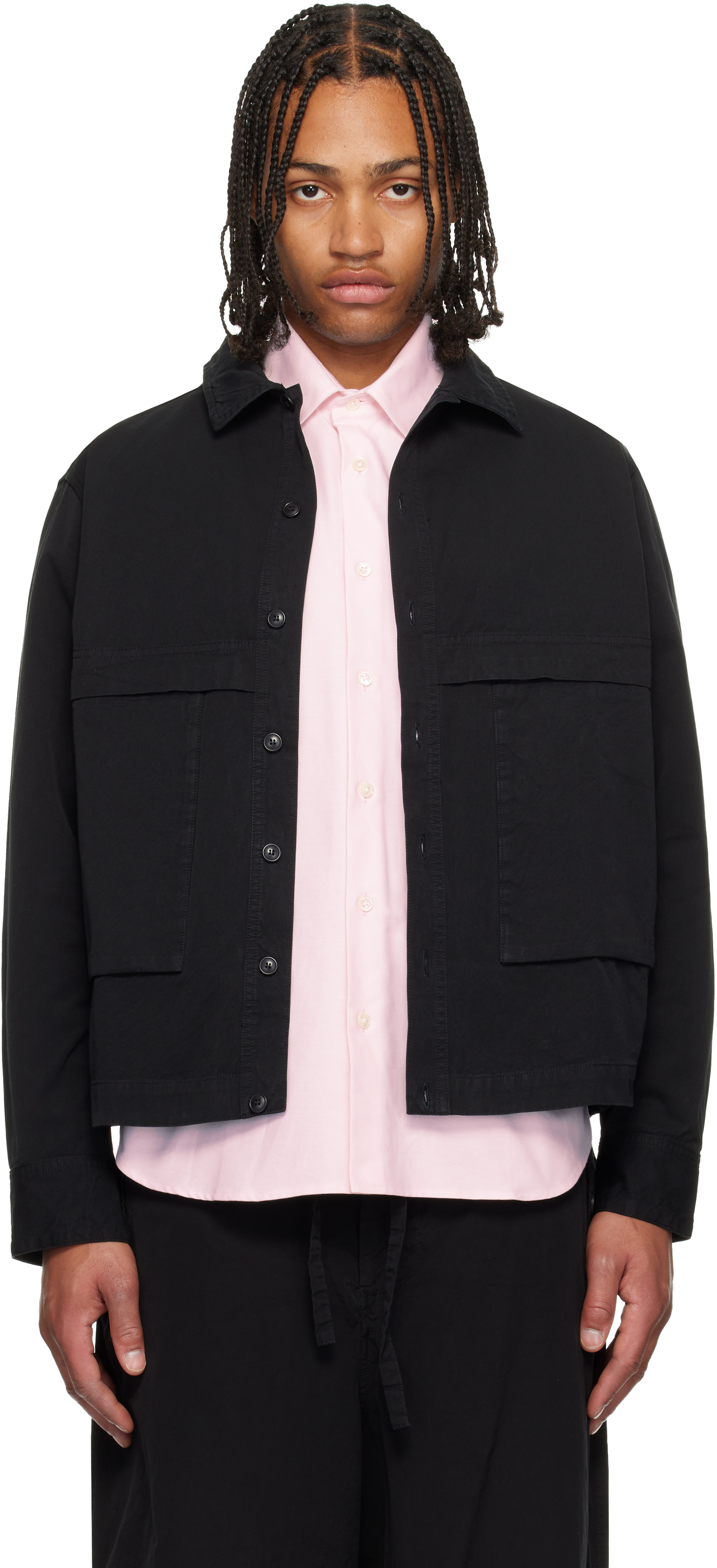 Casey Casey Black Fabu Shirt In Black