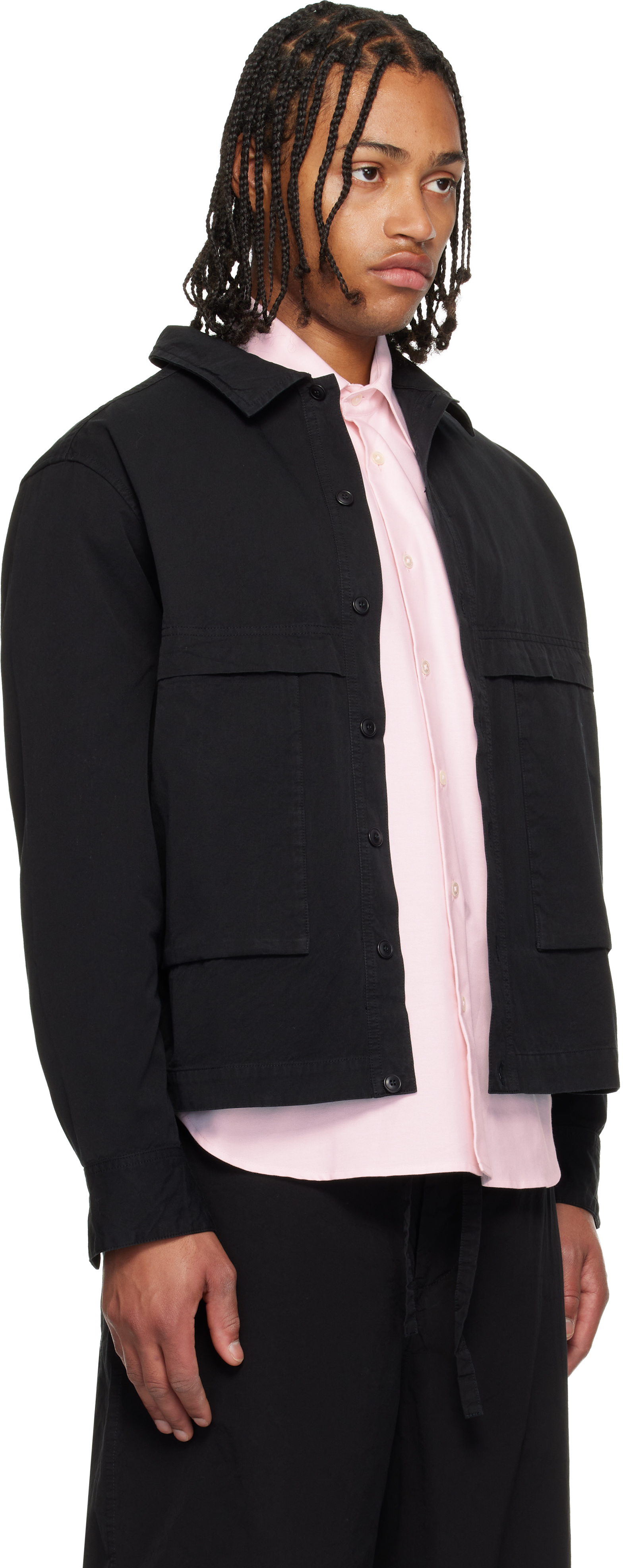 Casey Casey Black Fabu Shirt In Black