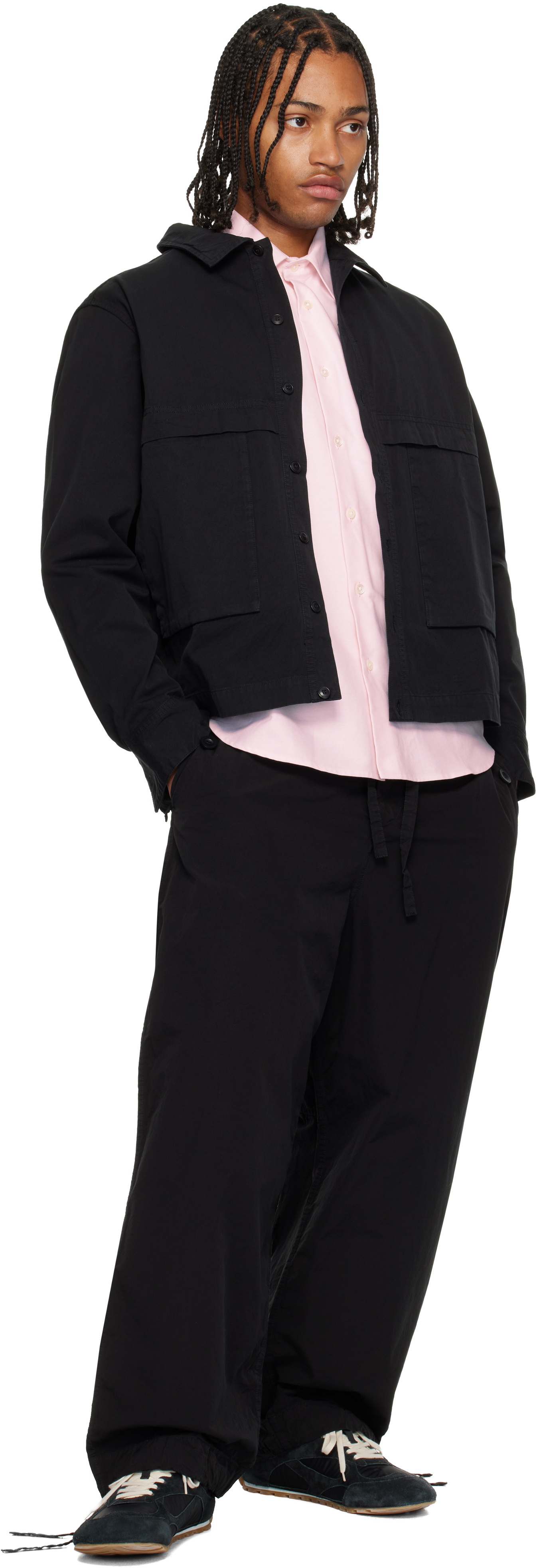 Casey Casey Black Fabu Shirt In Black