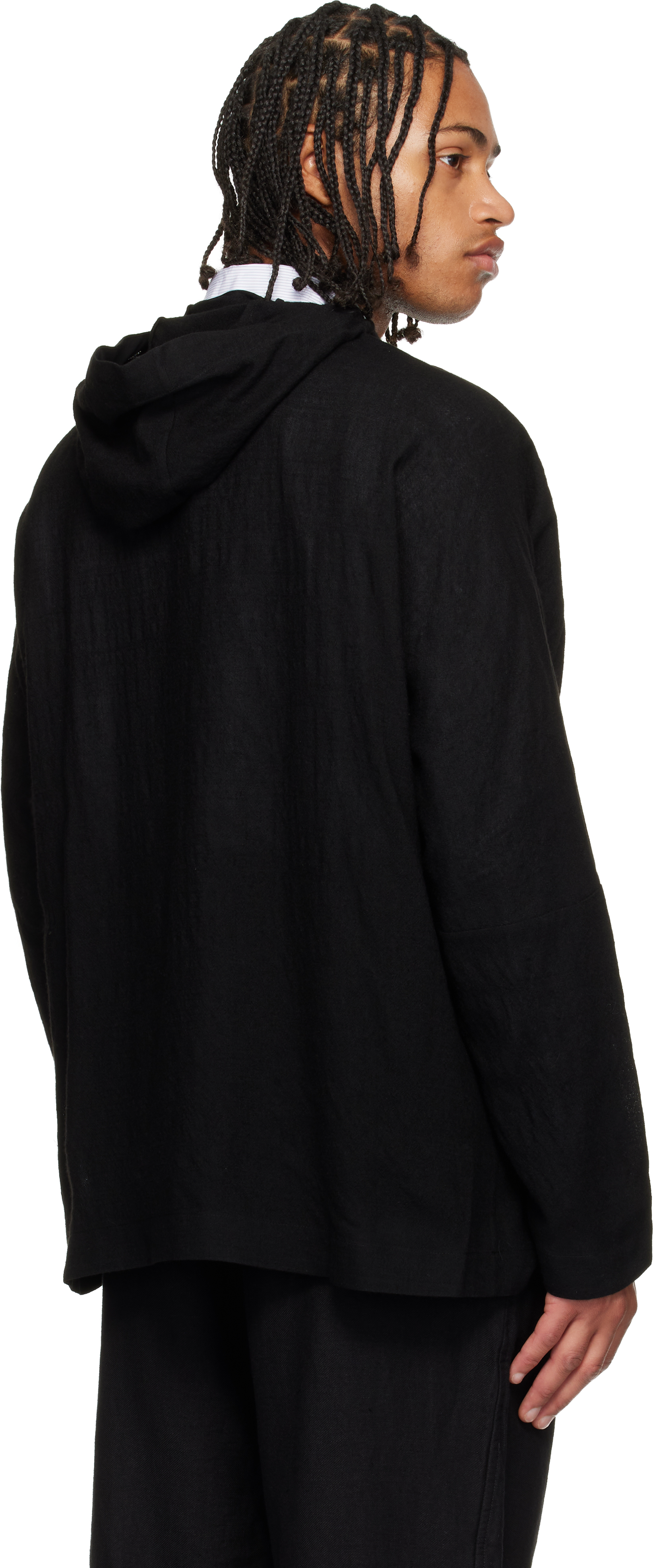 Casey Casey Black Higa Hoodie In Black