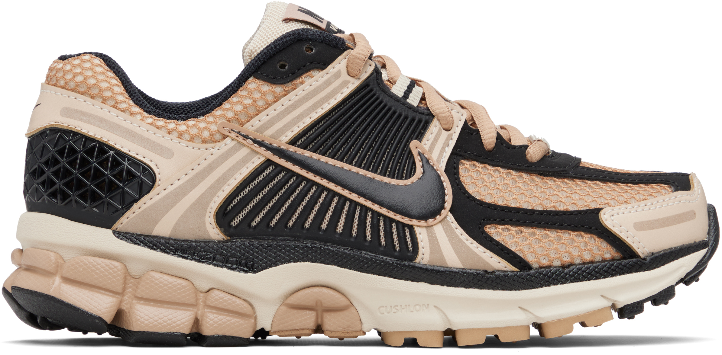 Beige & Black Zoom Vomero 5 Sneakers by Nike on Sale display picture 1