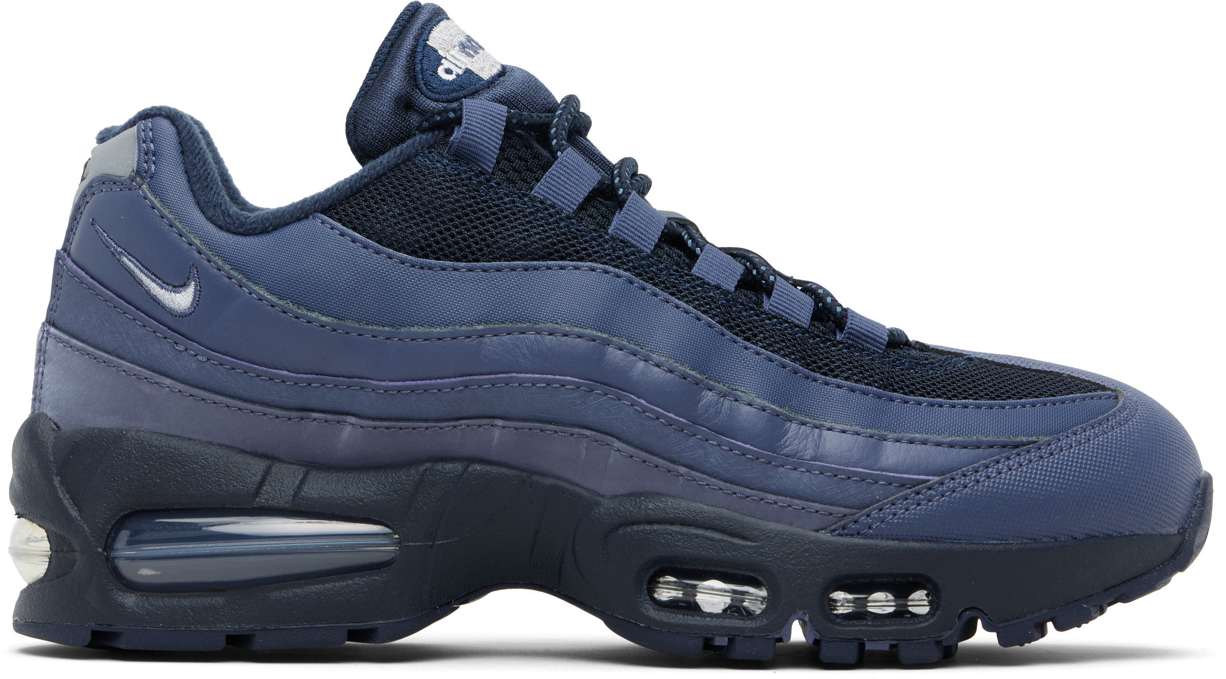 Nikeのネイビー Air Max 95 Big Bubble スニーカーがセール中