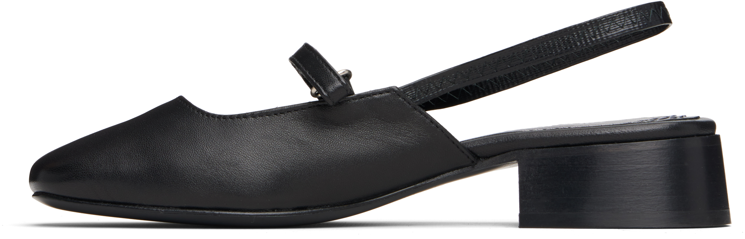 Nicole Saldaña Black Poppy Ballerina Flats In Animal Print