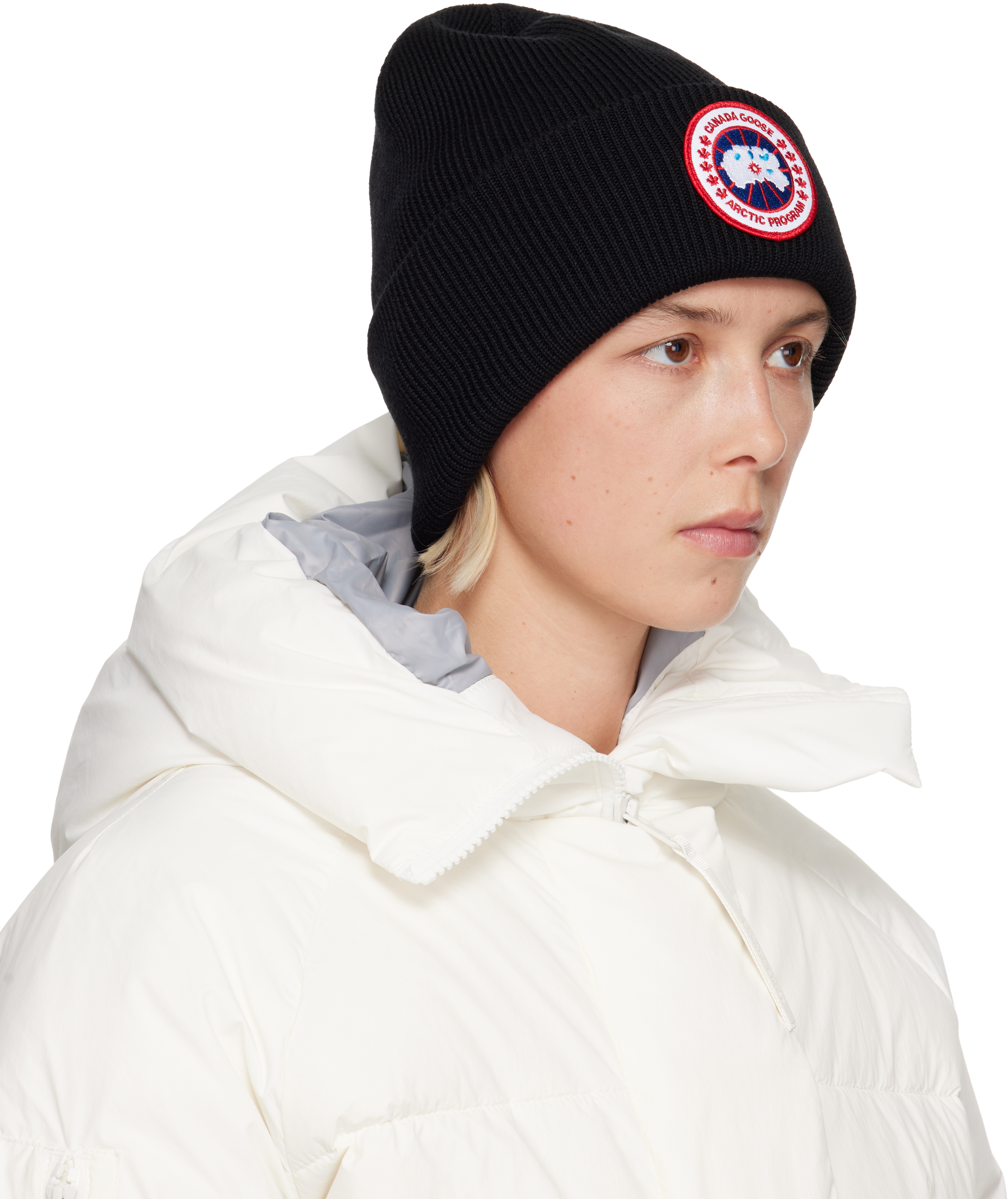 Canada Goose Black Arctic Beanie