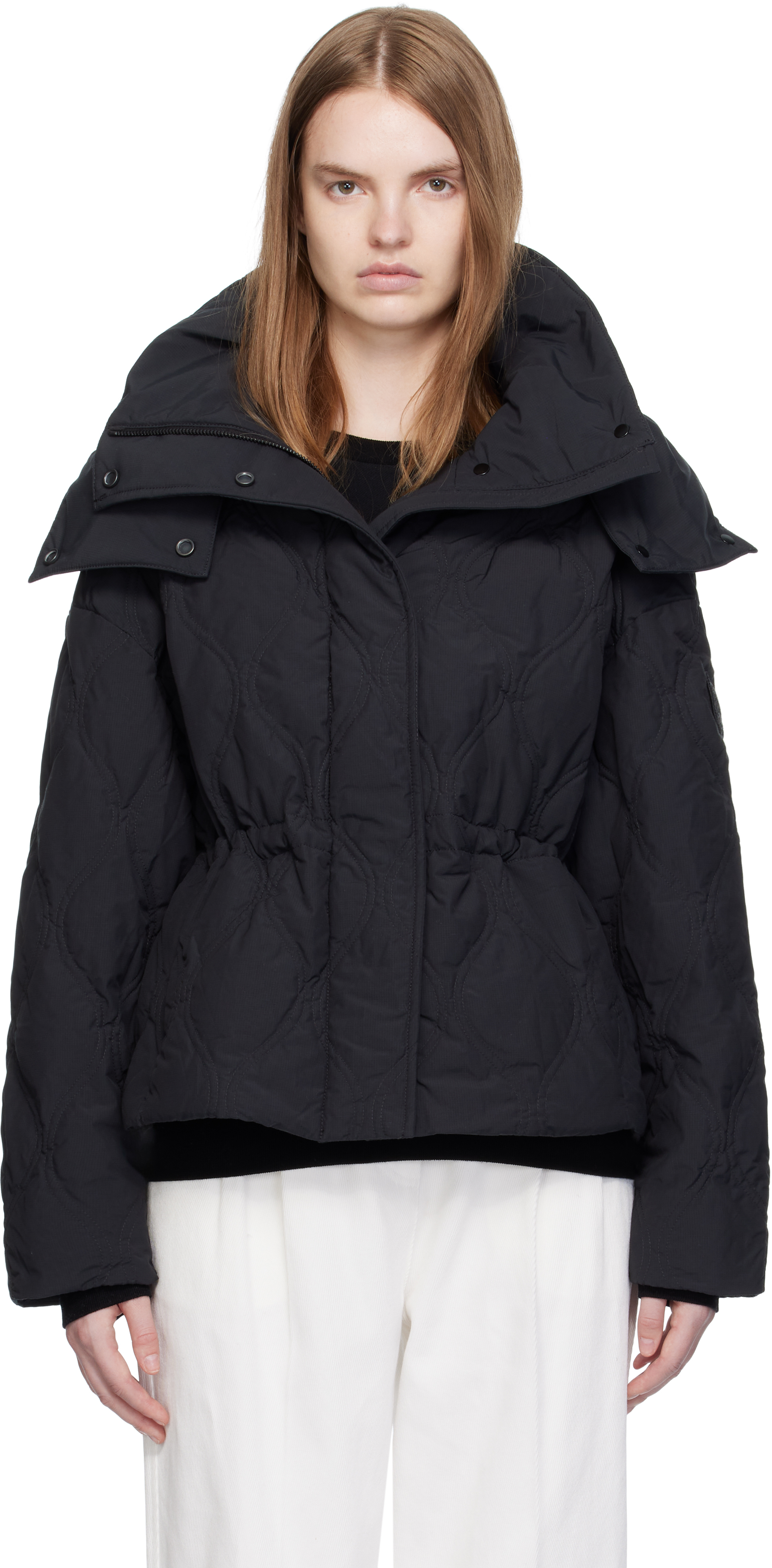 Canada Goose Alessia Down Jacket In Black