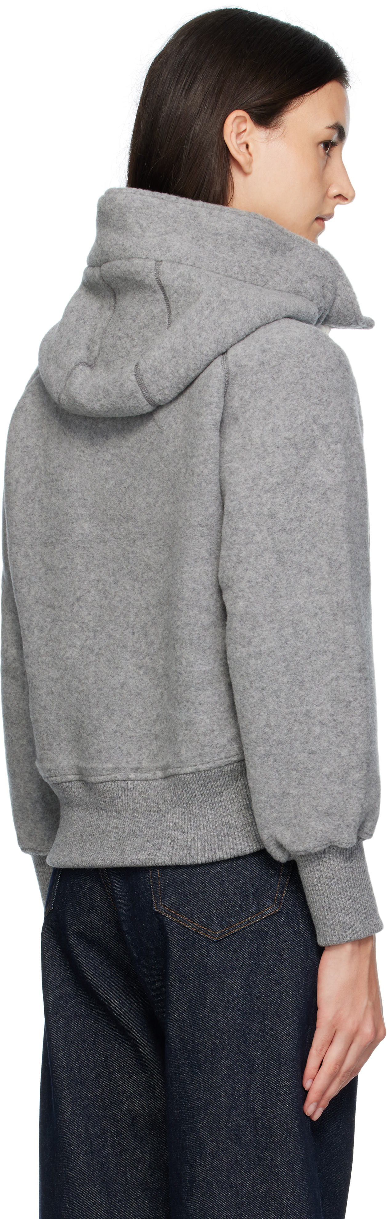 Canada Goose Chilliwack Hooded Wool-blend Jacket In Gray