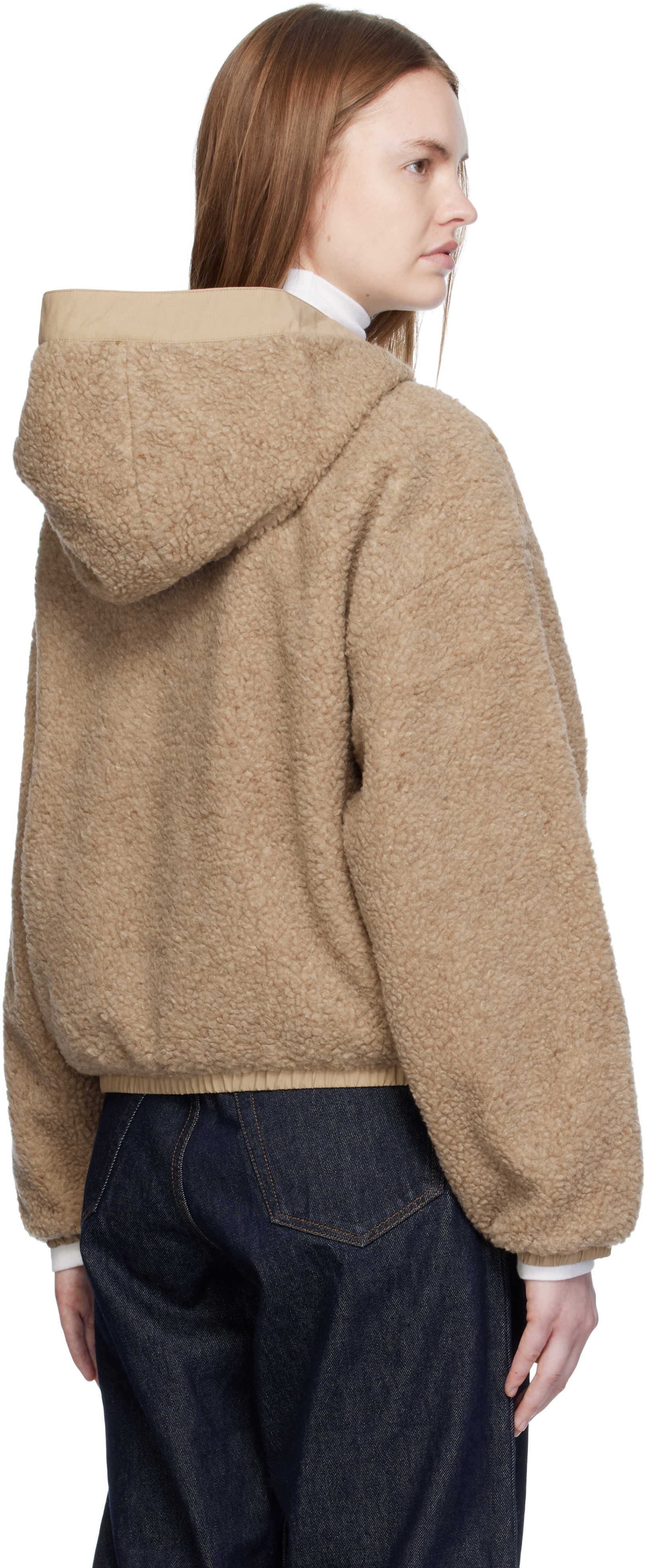 Canada Goose Alberni Reversible Bomber Jacket Desert Sand In Green