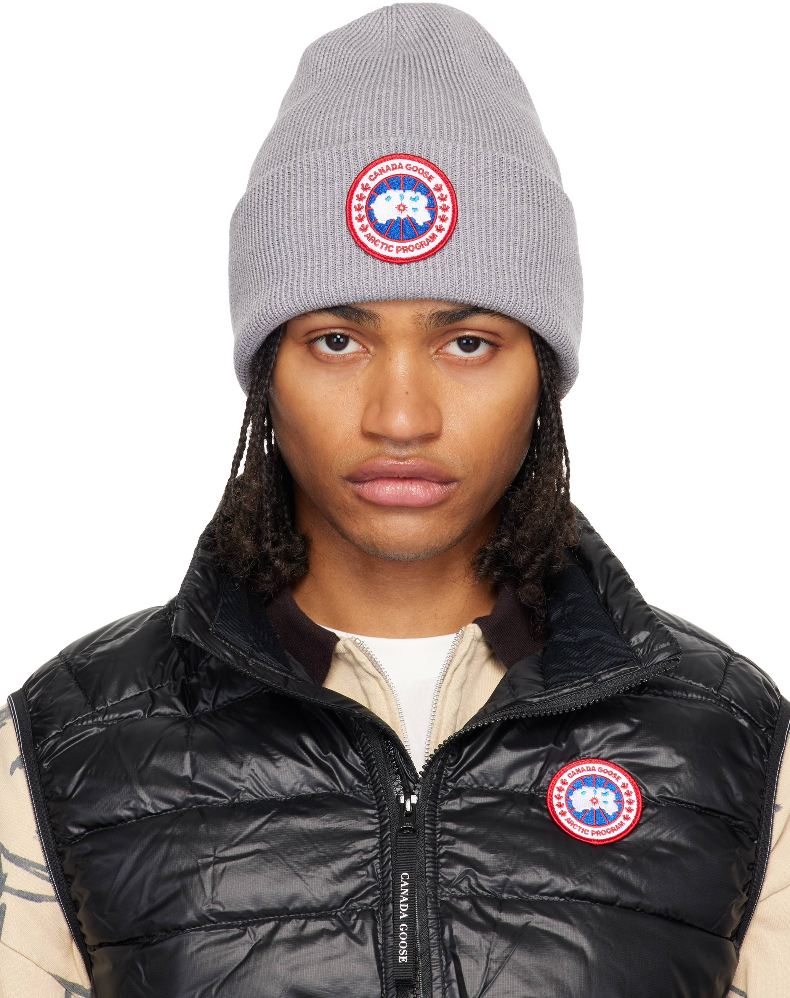 Canada Goose: Gray Arctic Beanie | SSENSE