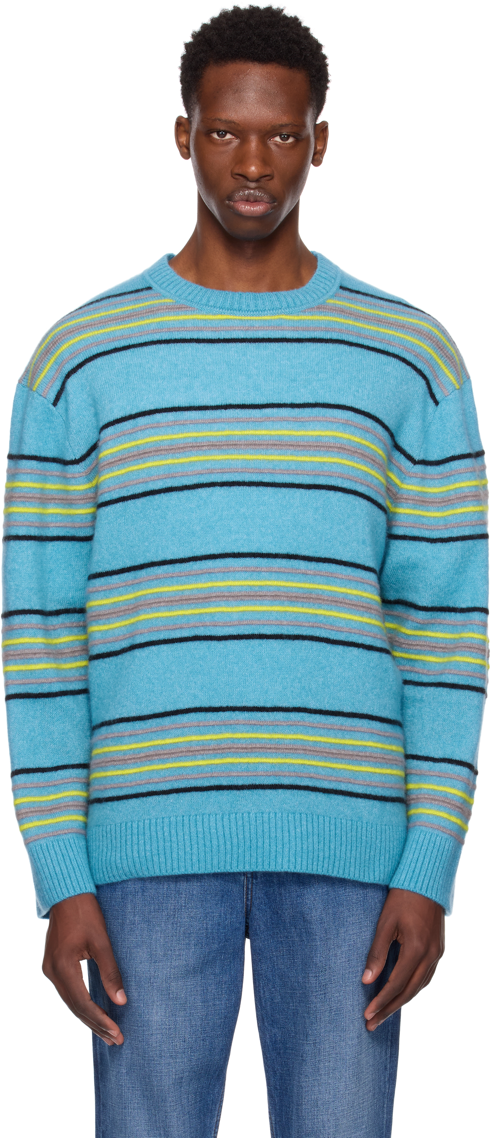 Blue Reef Stripe Sweater