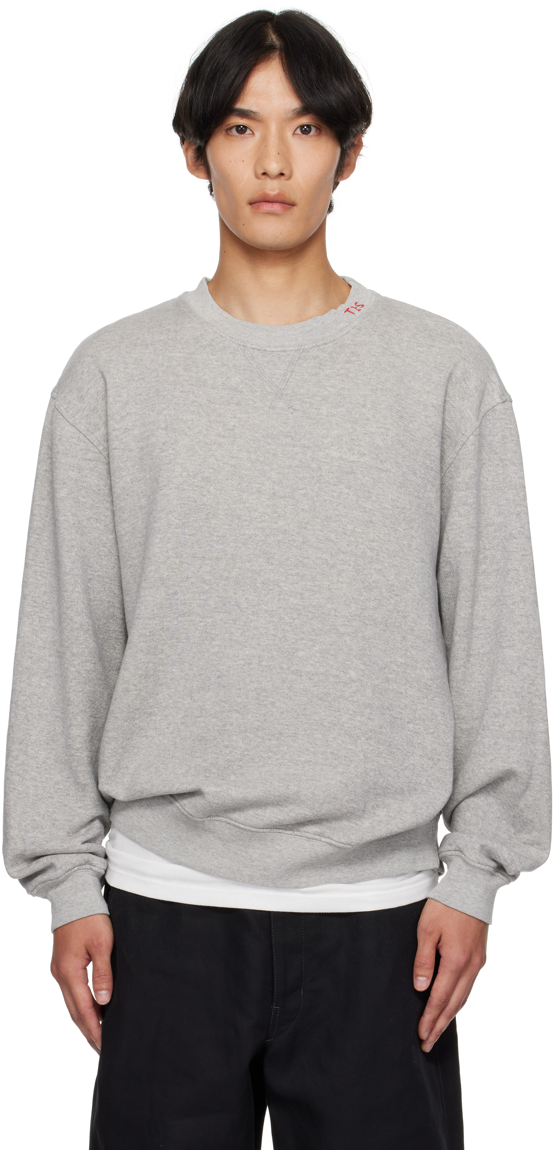 Gray Daily Crew Sweatshirt