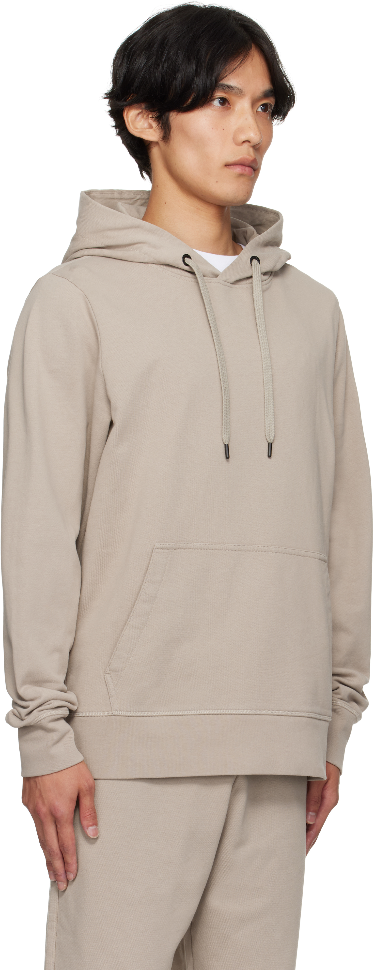 Canada Goose Huron Patch-logo Hoodie In Neutral