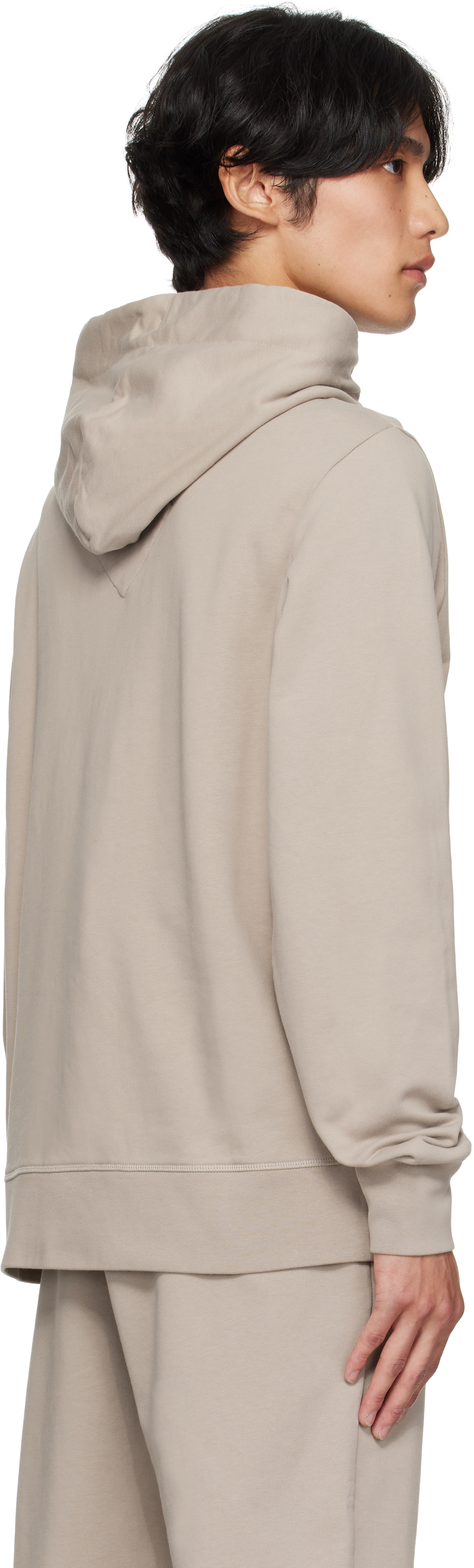 Canada Goose Huron Patch-logo Hoodie In Neutral