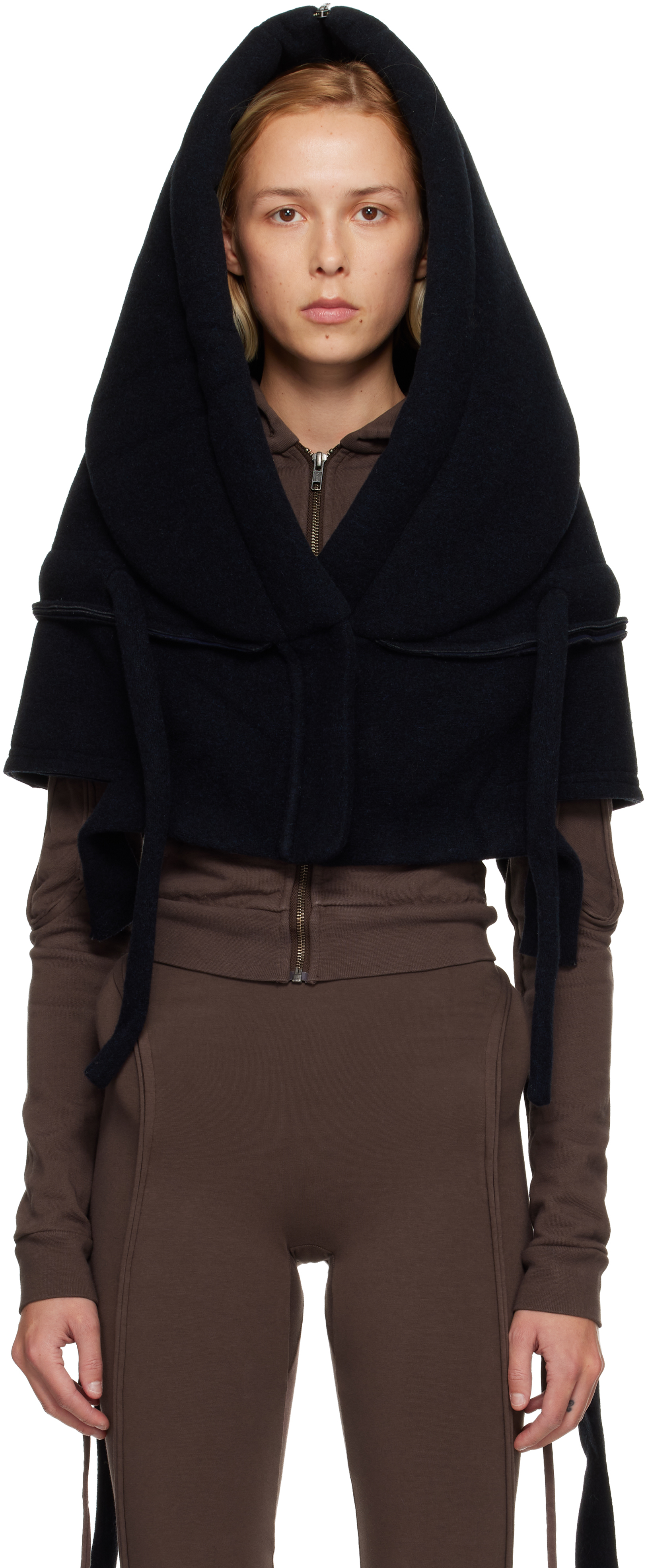 Ottolinger Navy Super Hood In Blue