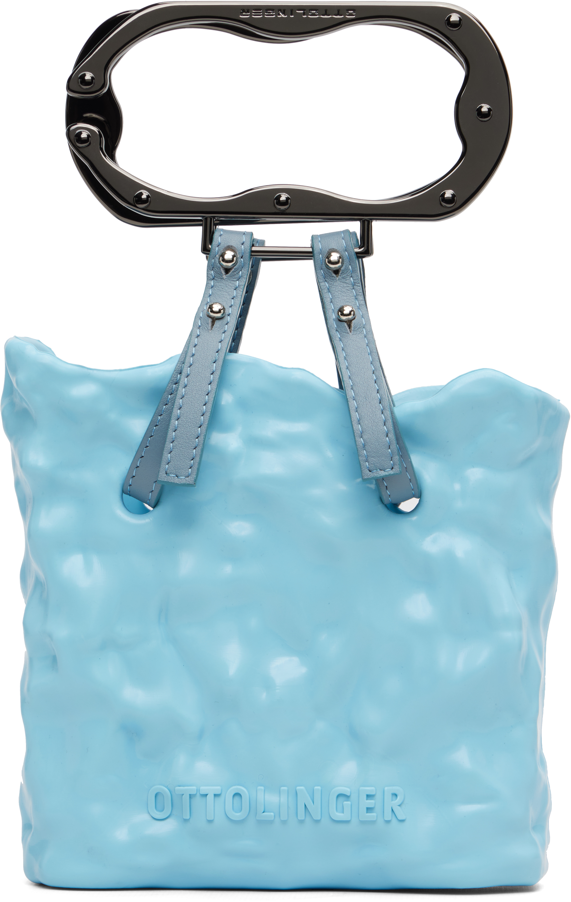 Ottolinger Blue C Band Signature Ceramic Bag