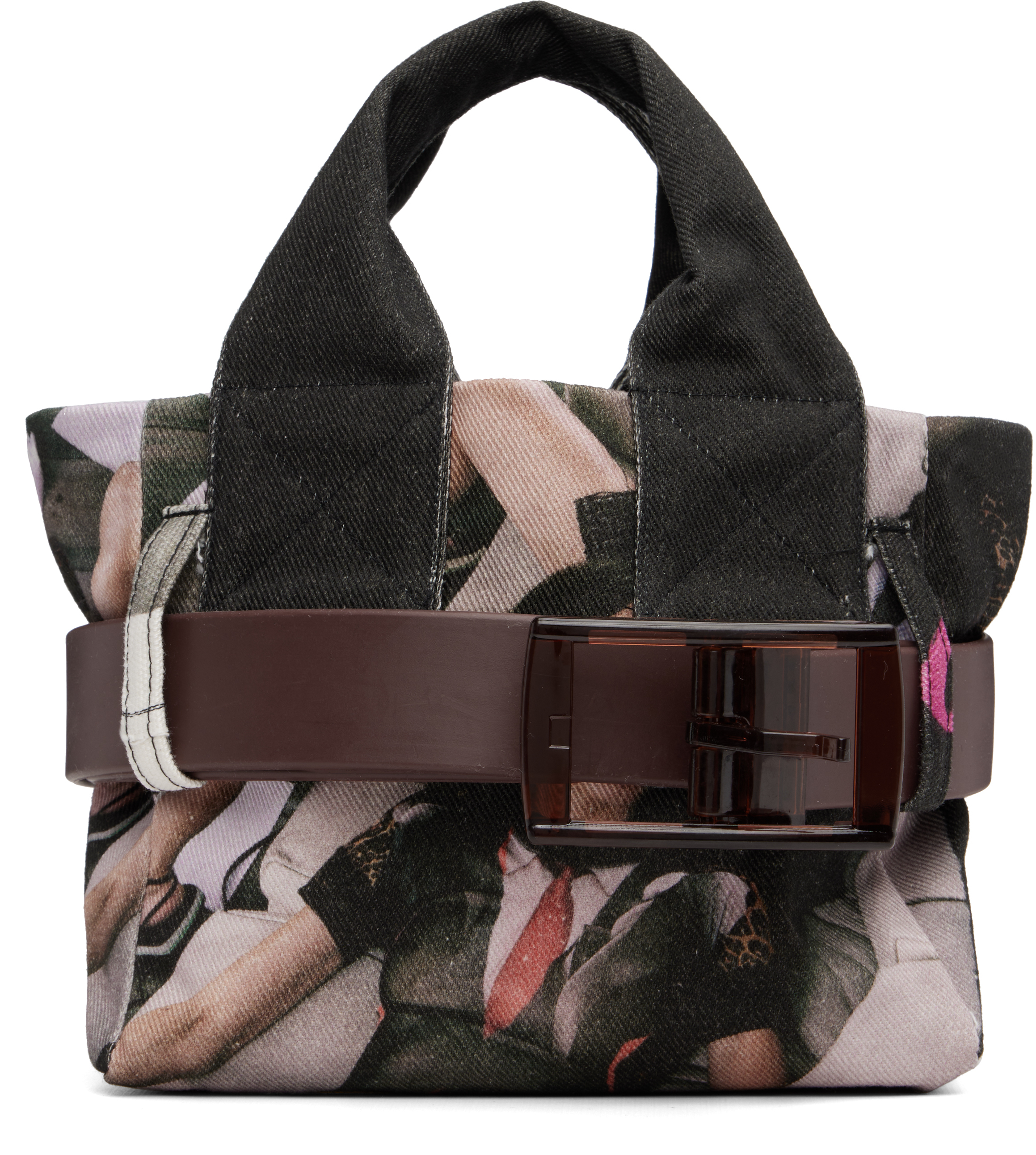 Ottolinger Multicolor Mini Belted Tote
