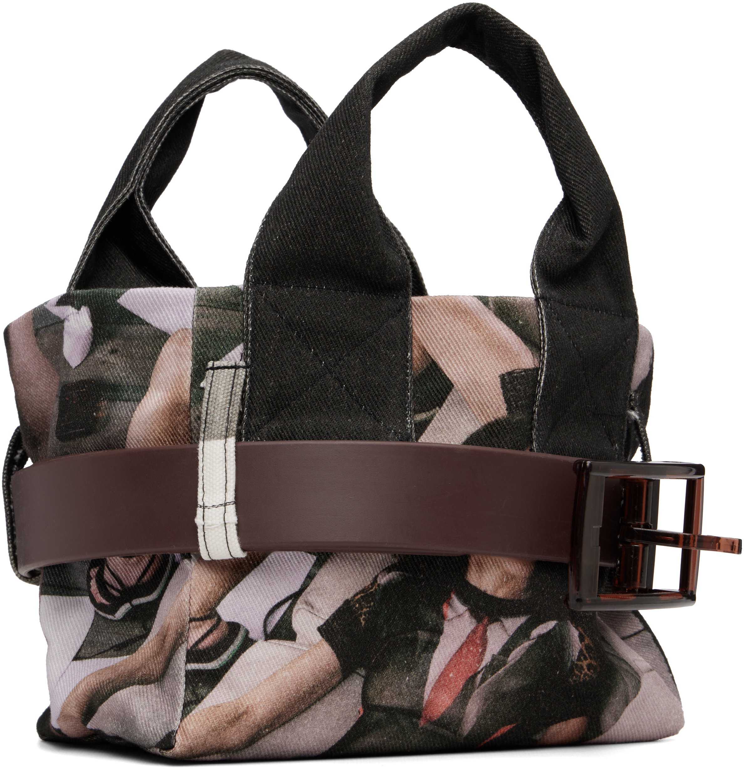 Ottolinger Multicolor Mini Belted Tote