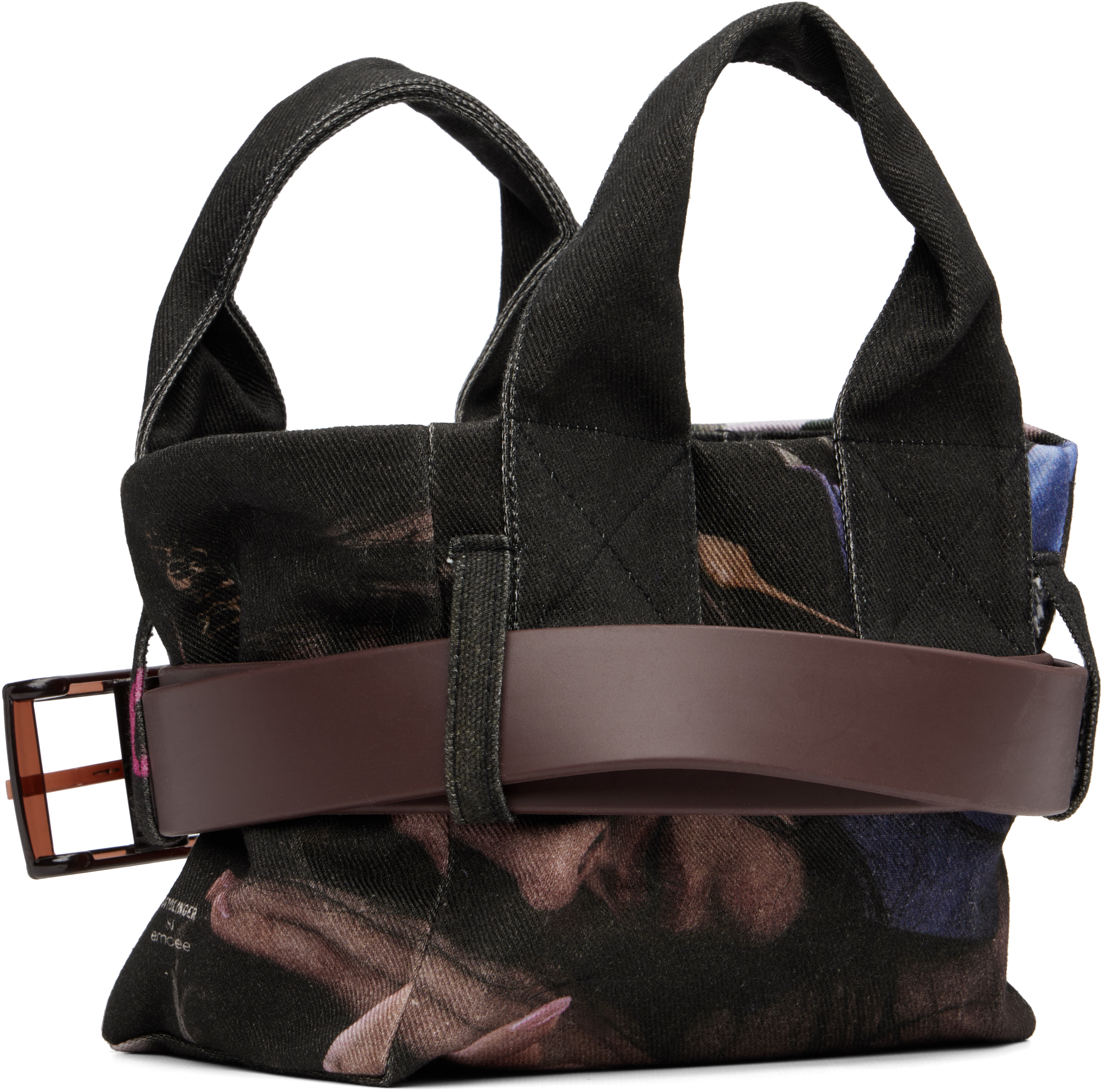 Ottolinger Multicolor Mini Belted Tote