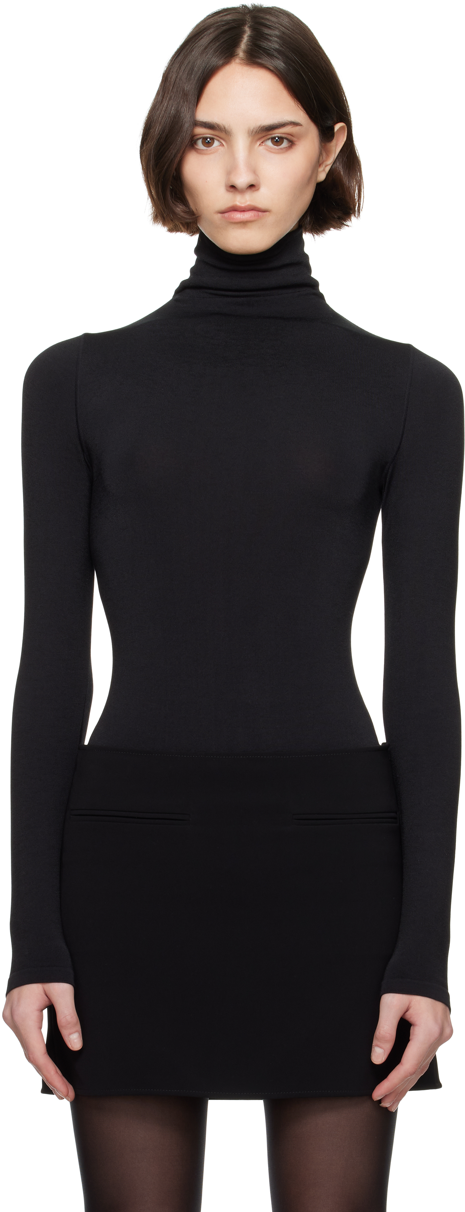 Black Colorado String Bodysuit