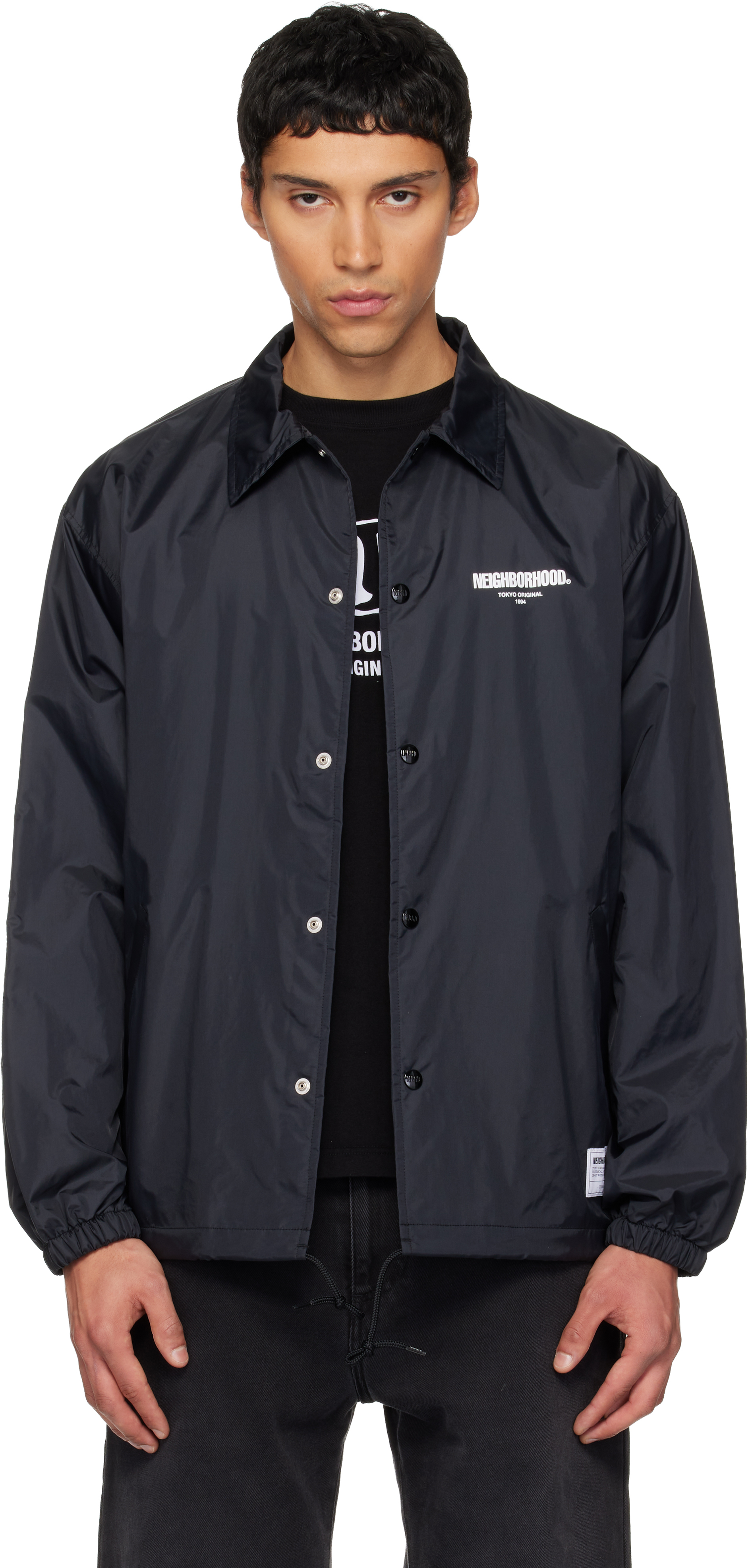 最終値下げ　NEIGHBORHOOD G.R.-HI ✴︎ 新品未使用　オマケ付き neighborhood-black-windbreaker