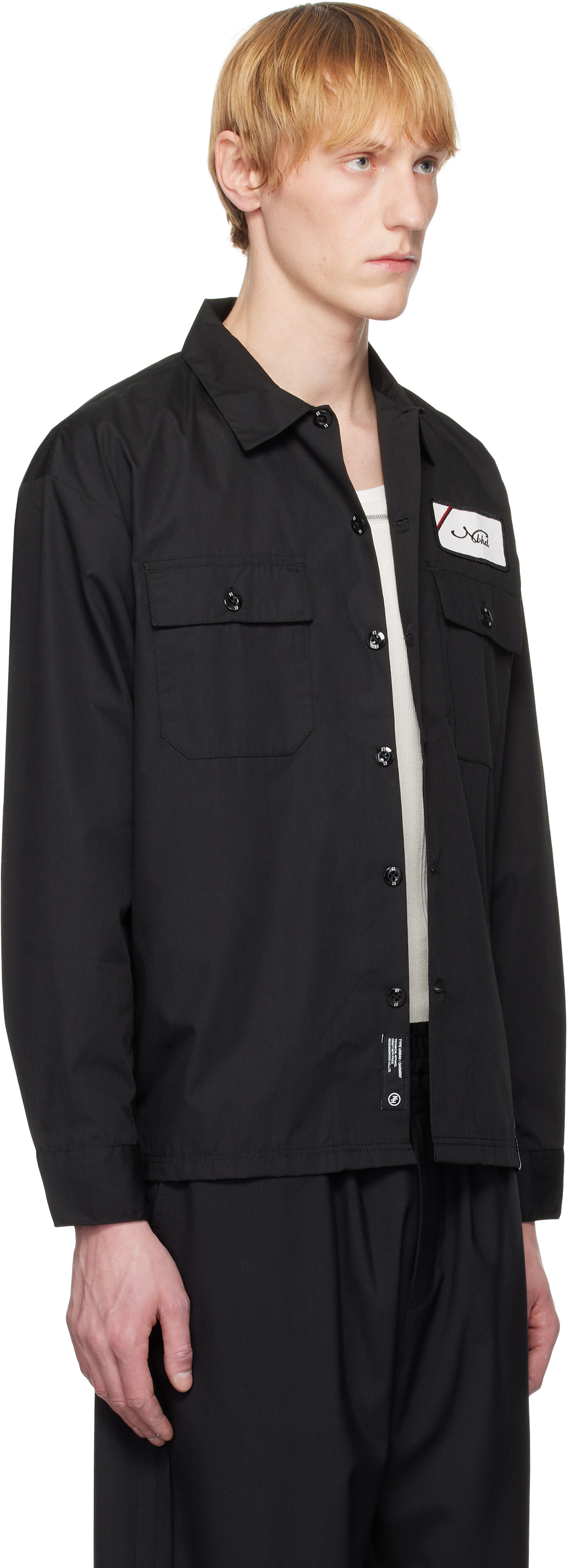 Shop Neighborhood Black Classic Work Ls-1 Shirt
