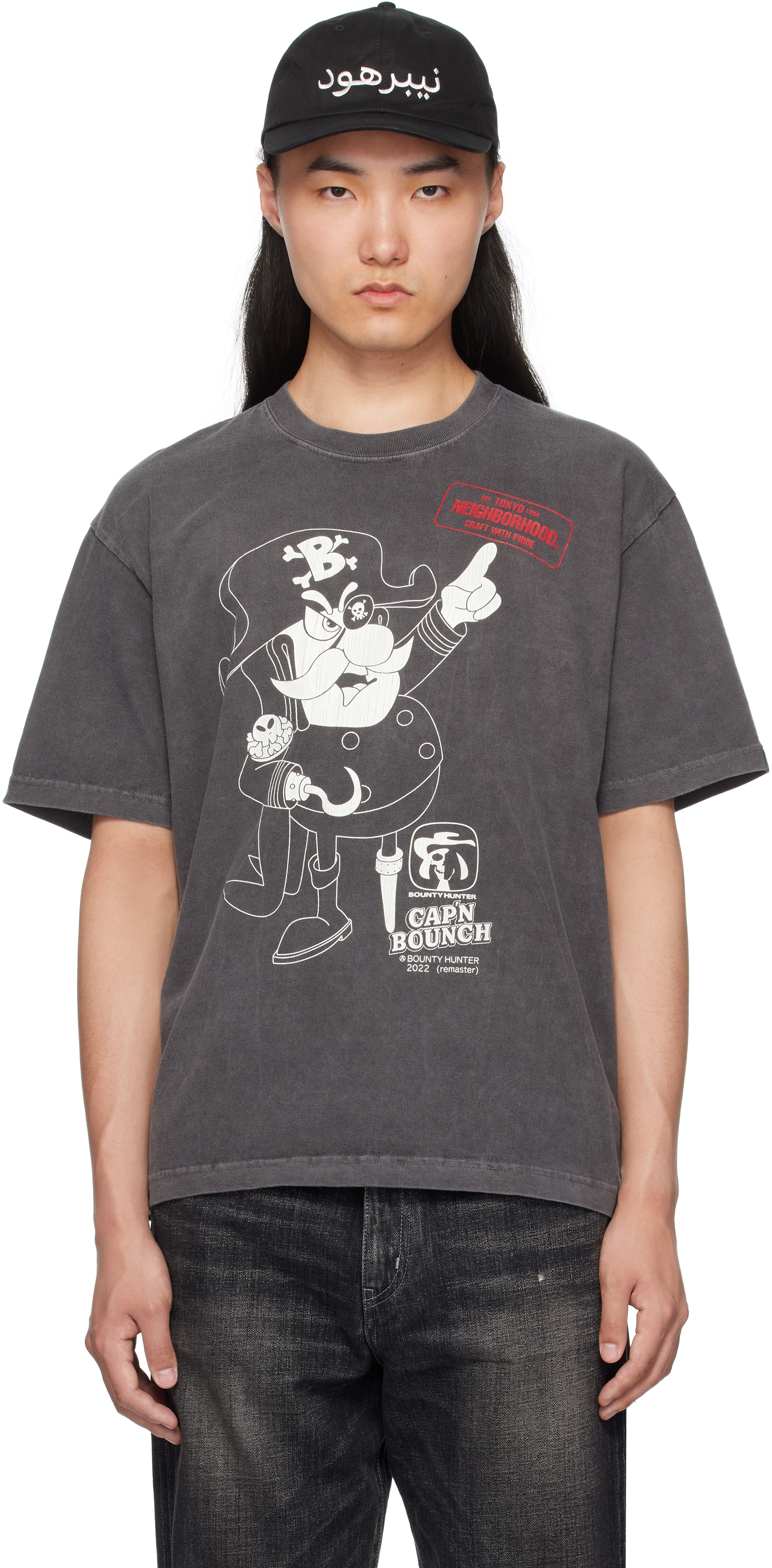 Gray BOUNTY HUNTER Edition S/S-1 T-shirt
