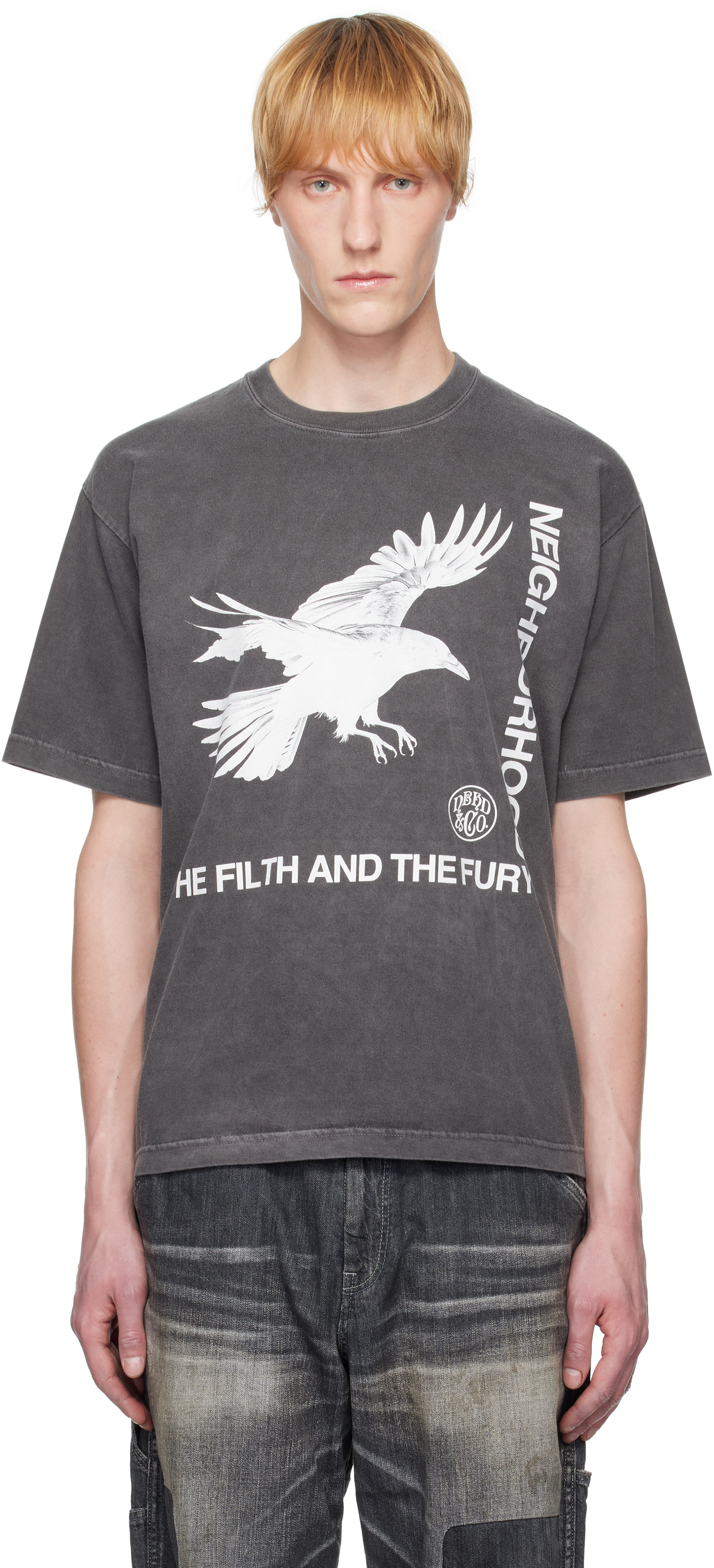 Neighborhood Black Nh. Ss-5 T-shirt
