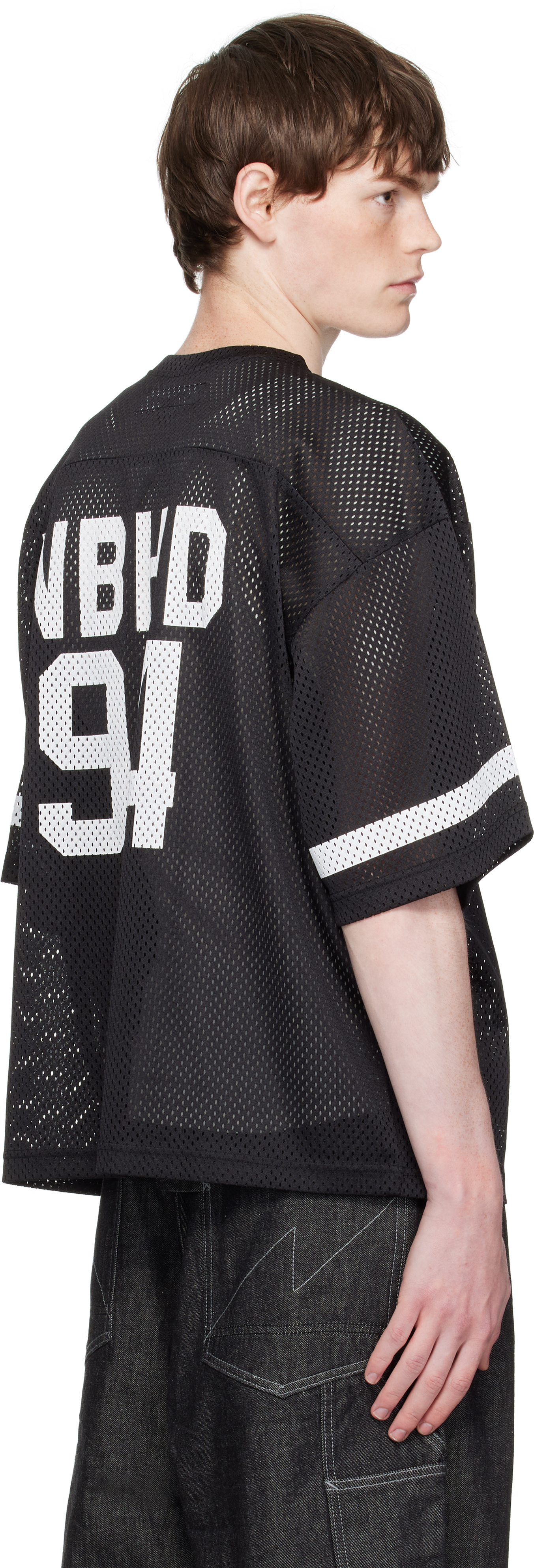 Neighborhood Hockey V-neck Short Sleeve In Black | ModeSens
