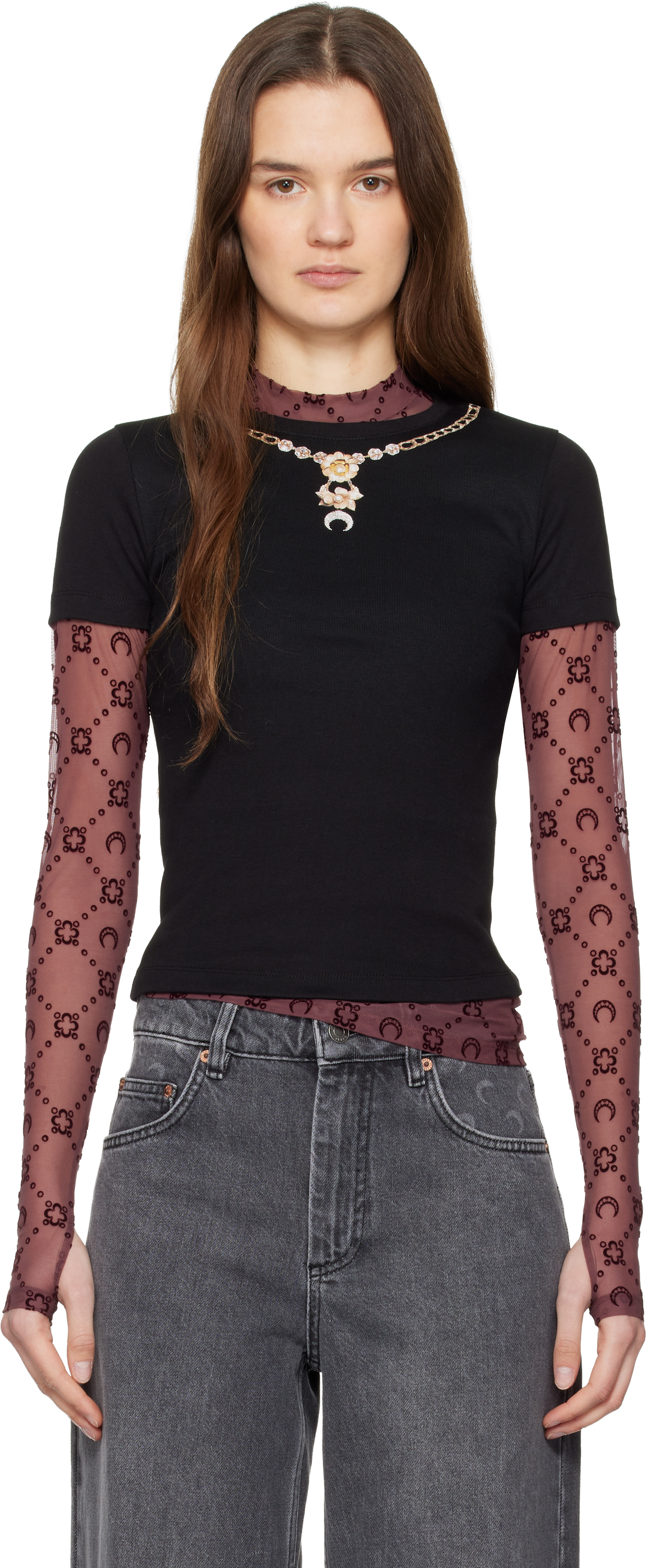 Marine Serre ウィメンズ tシャツ | SSENSE 日本