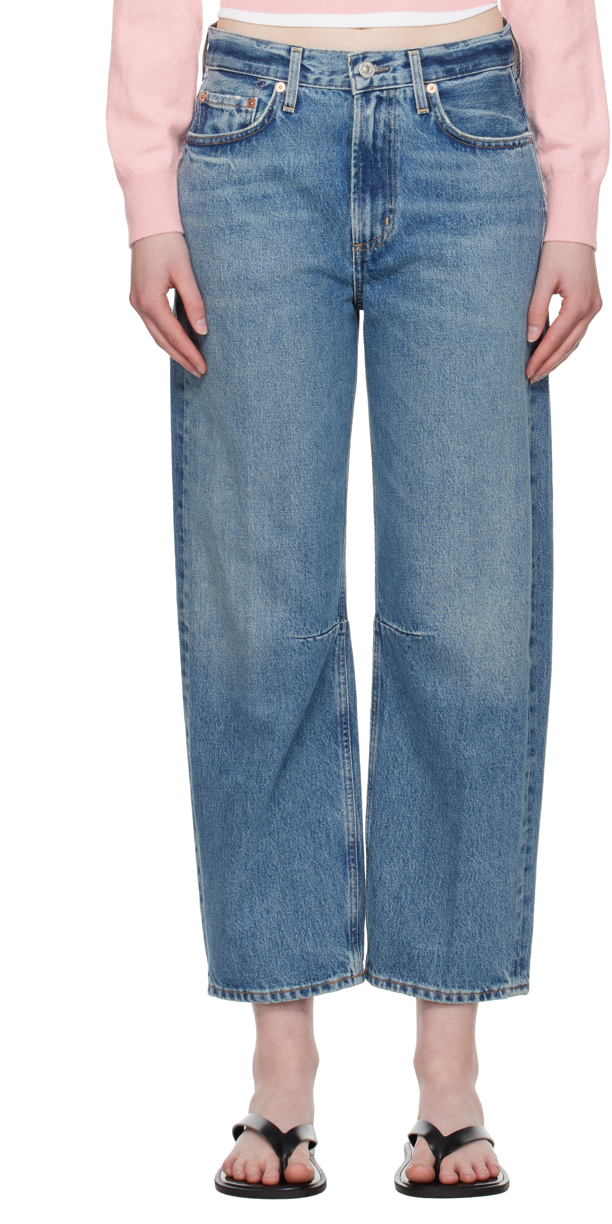 Citizens of Humanity: Blue Miro Relaxed Jeans | SSENSE