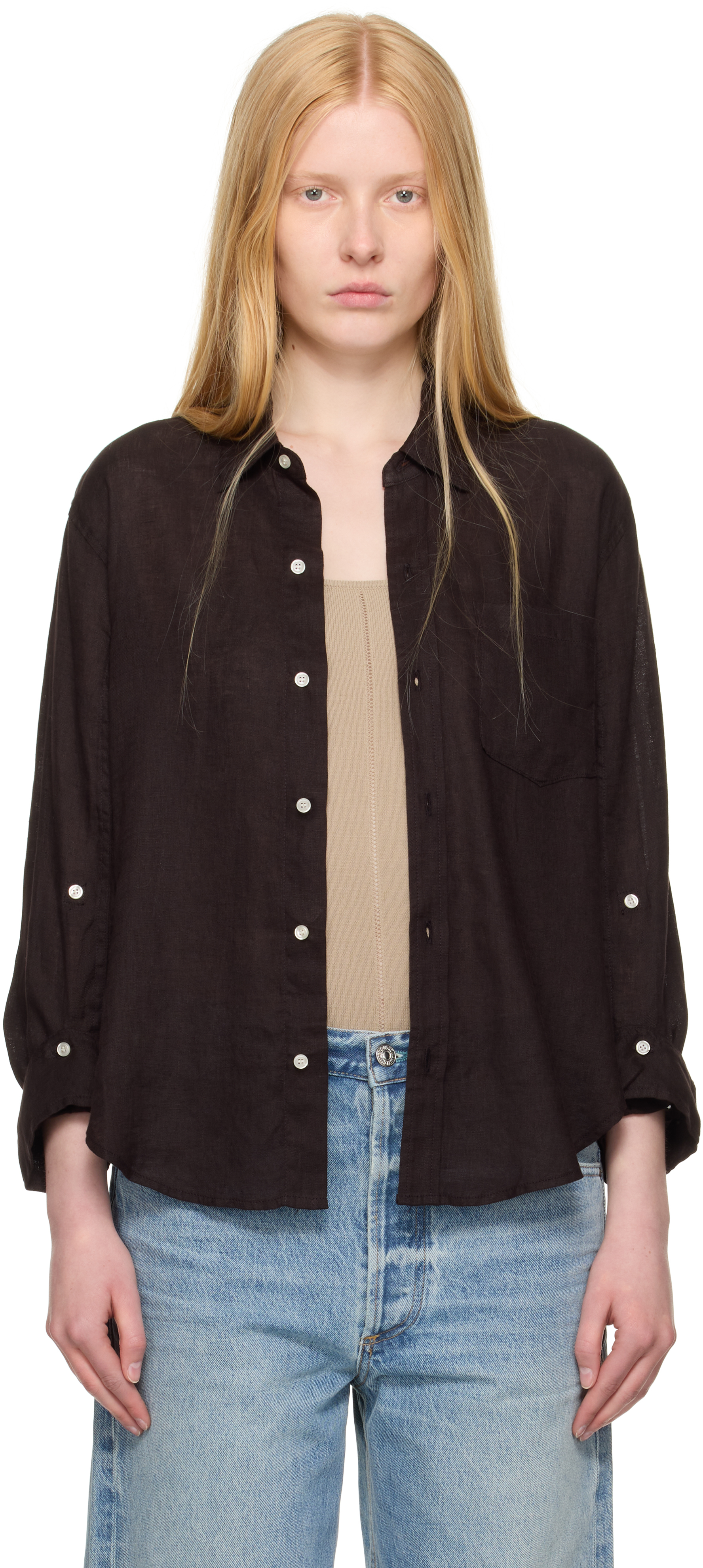 Brown Kayla Shirt