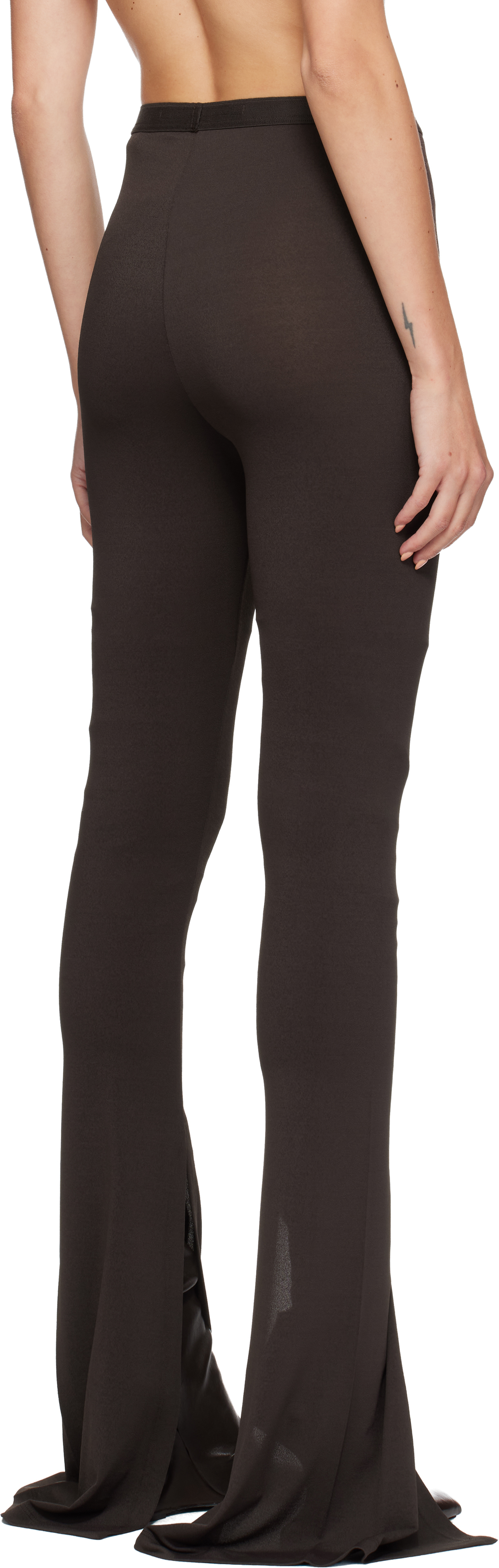 Rick Owens Brown Concordians Carmen Trousers In Brown