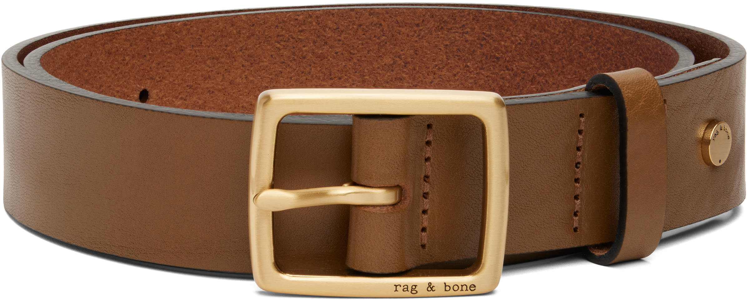 Rag & Bone Brown Boyfriend Belt
