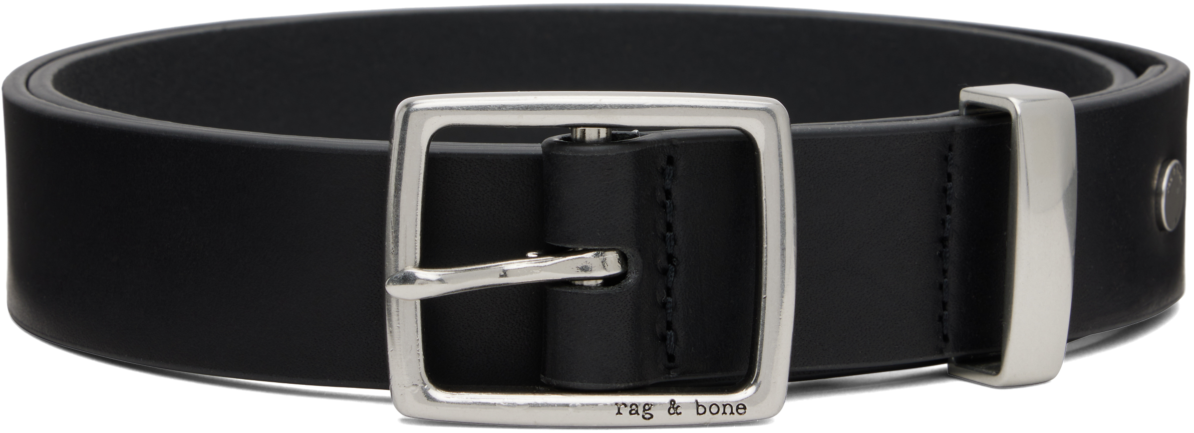 Rag & Bone Black X Boyfriend Belt