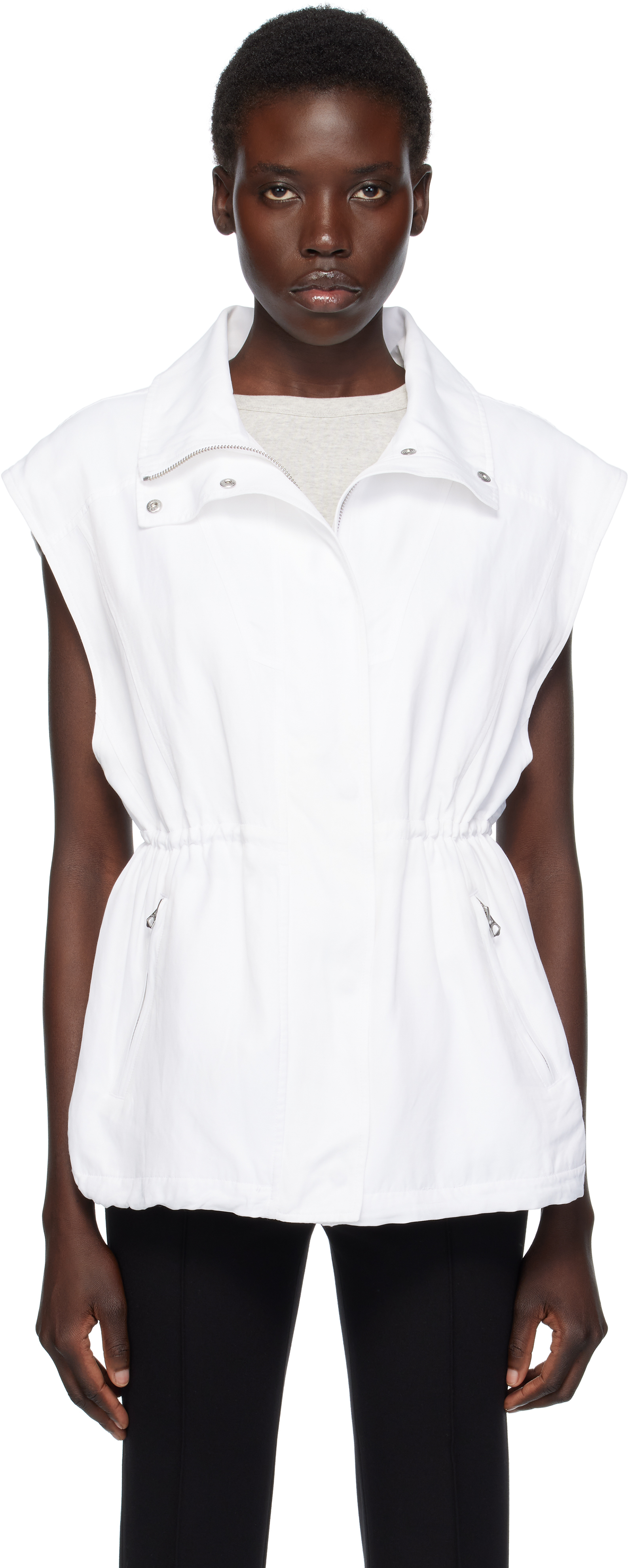 Veste Cuir Noir Oversize Rag & Bone - Taille 2 Femme - Style Moto - Neuf Sans étiquettes (ÉCHANTILLON)